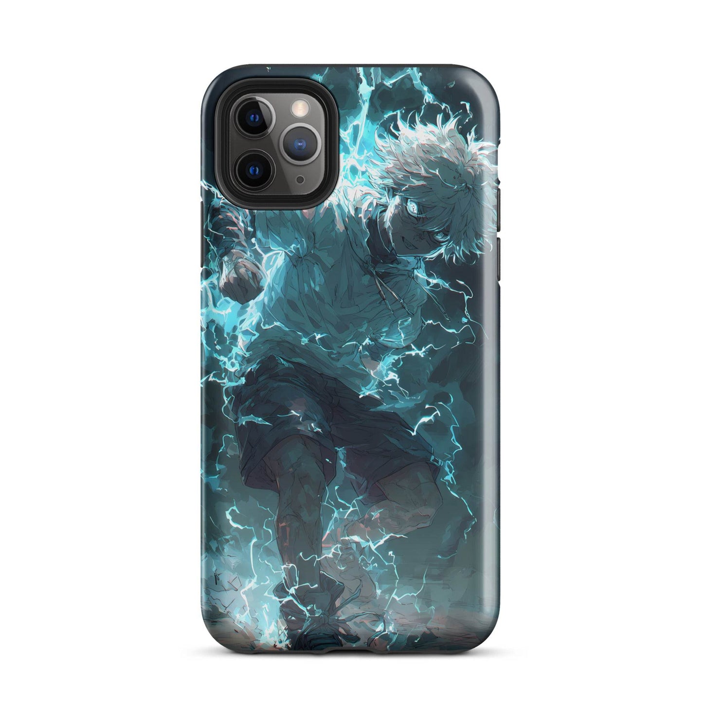 Hunter X Hunter Godspeed Killua Zoldyck Anime Tough Case for iPhone® - Chromavolt