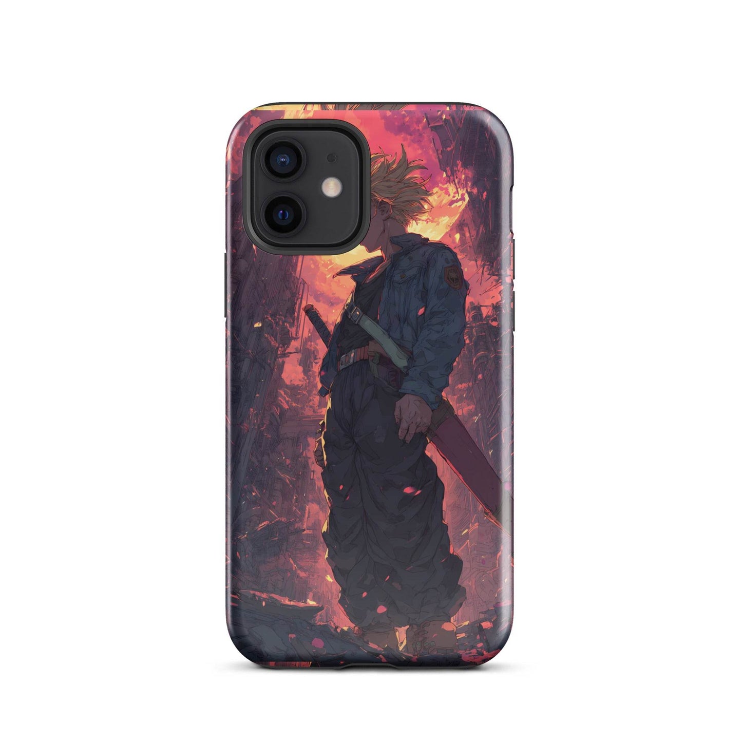 Super Saiyan Trunks Dragon Ball Z Tough Case for iPhone® - Chromavolt