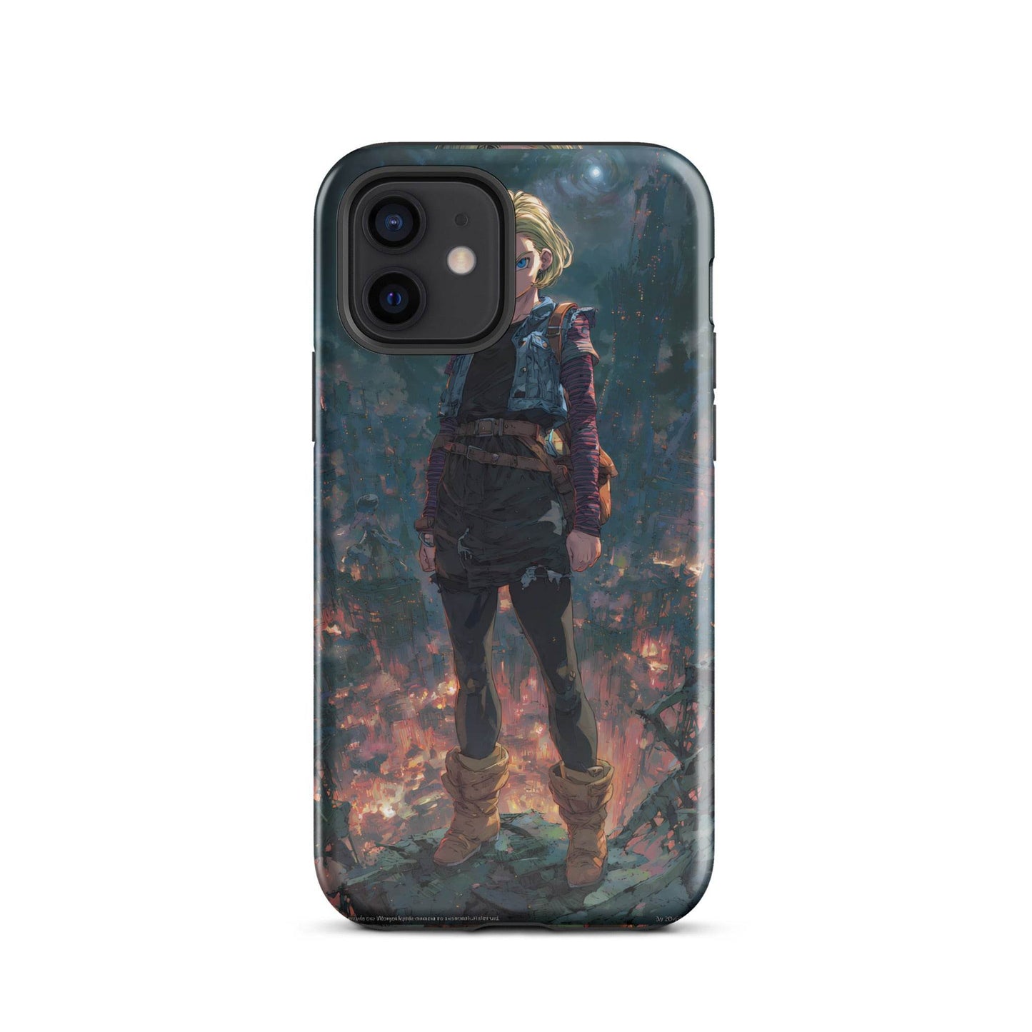 Android 18 Dragon Ball Z Anime Tough Case for iPhone® - Chromavolt