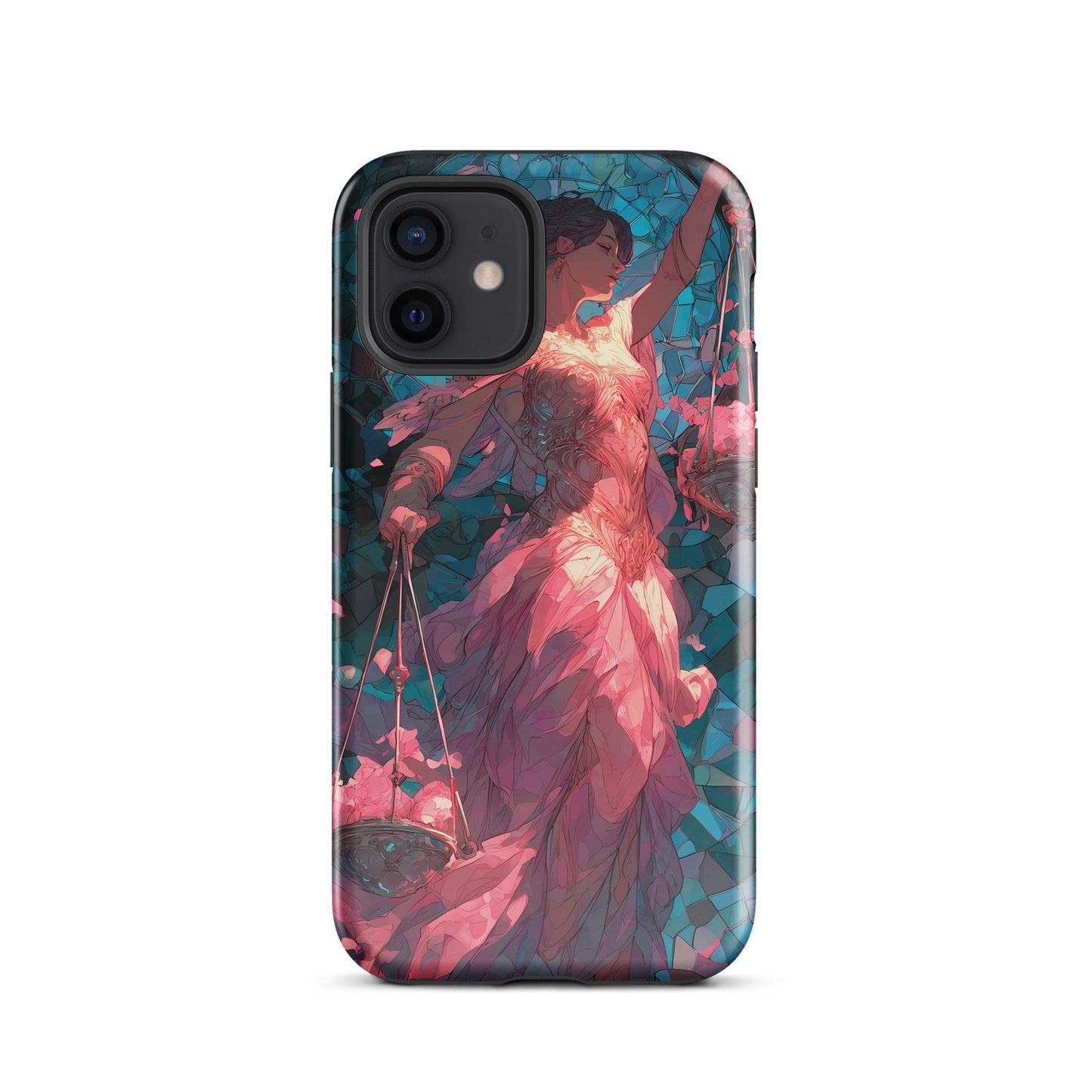 Libra Zodiac Sign Fan Art Tough Case for iPhone® - Chromavolt