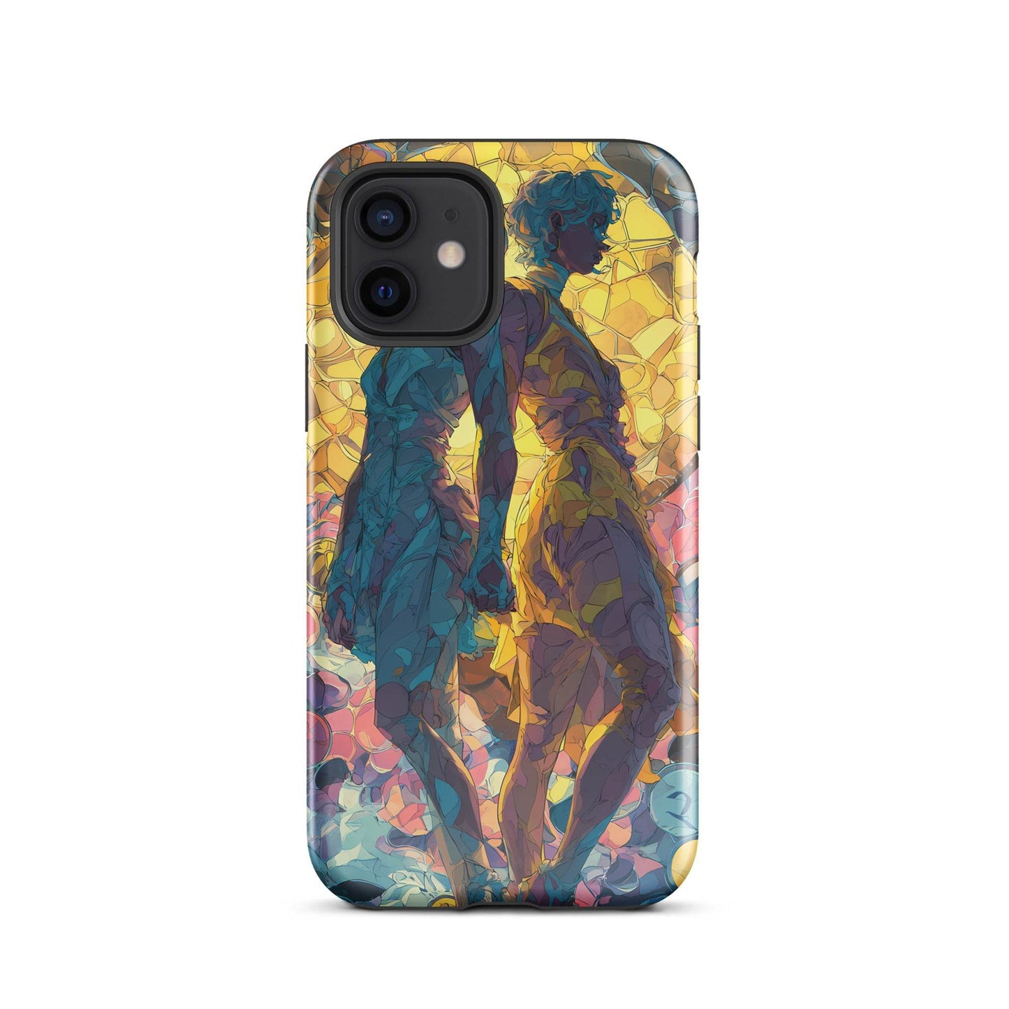 Gemini Zodiac Sign Fan Art Tough Case for iPhone® - Chromavolt
