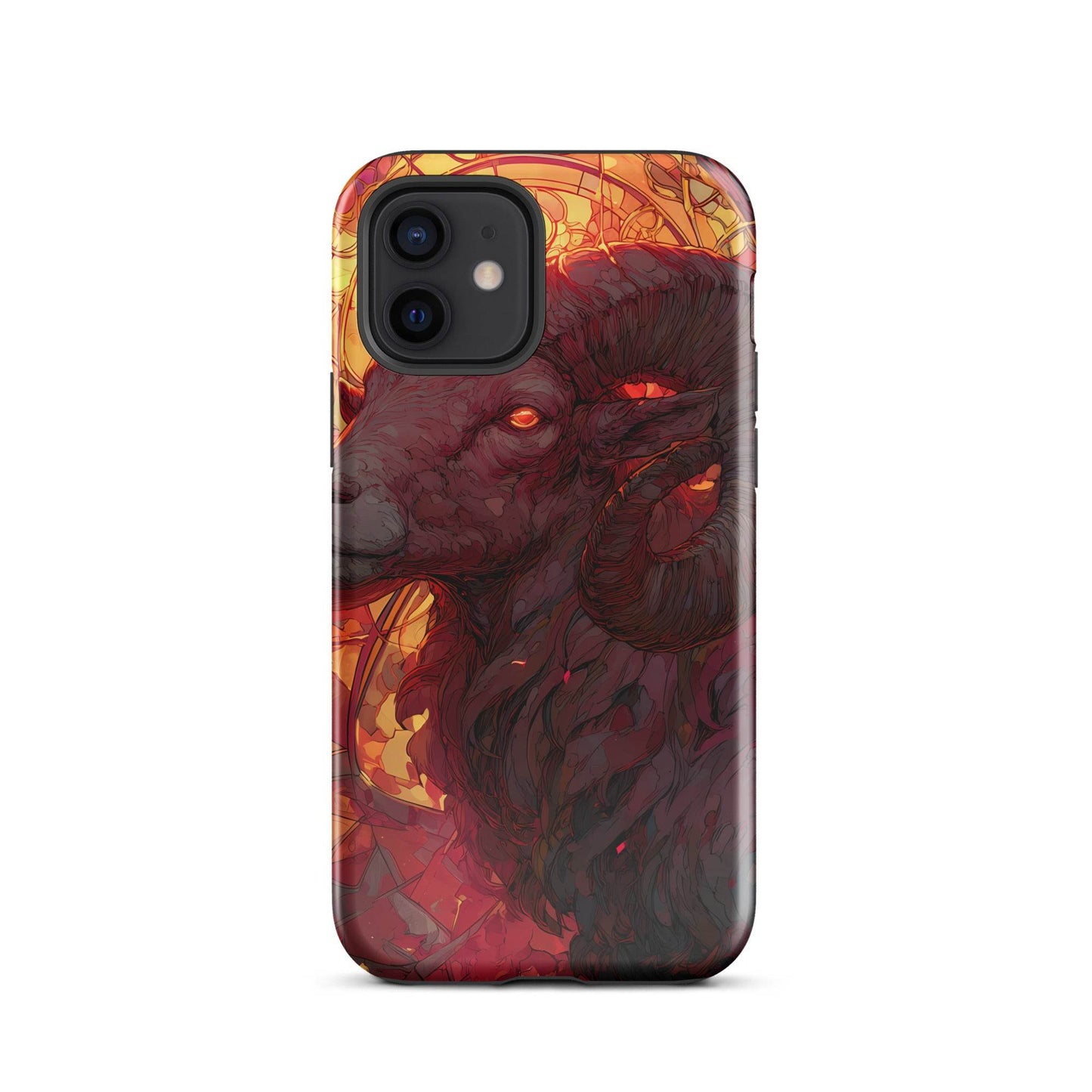 Aries Zodiac Sign Fan Art Tough Case for iPhone® - Chromavolt