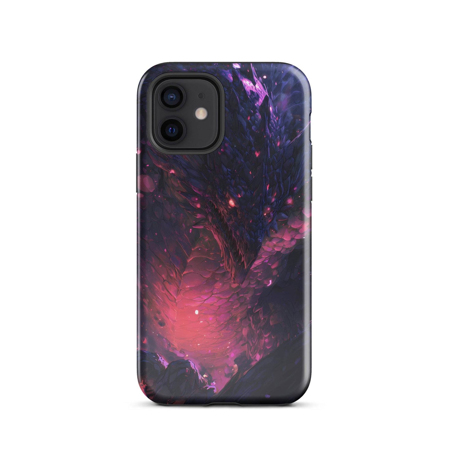 Darkness Dragon: The Void Warden Tough Case for iPhone® - Chromavolt