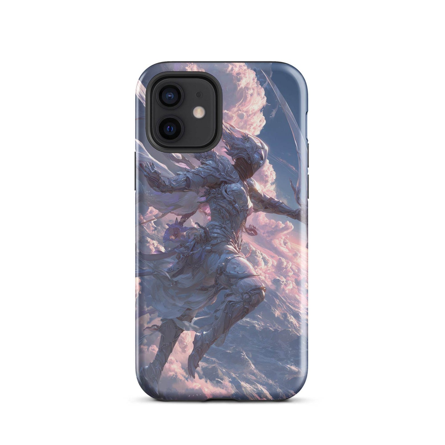 Wind Elemental Knight, Original Anime Art Tough Case for iPhone® - Chromavolt