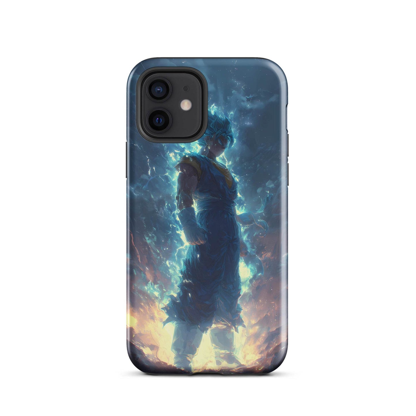 Super Saiyan Blue Vegito, Dragon Ball Super Anime Fan Art Tough Case for iPhone® - Chromavolt