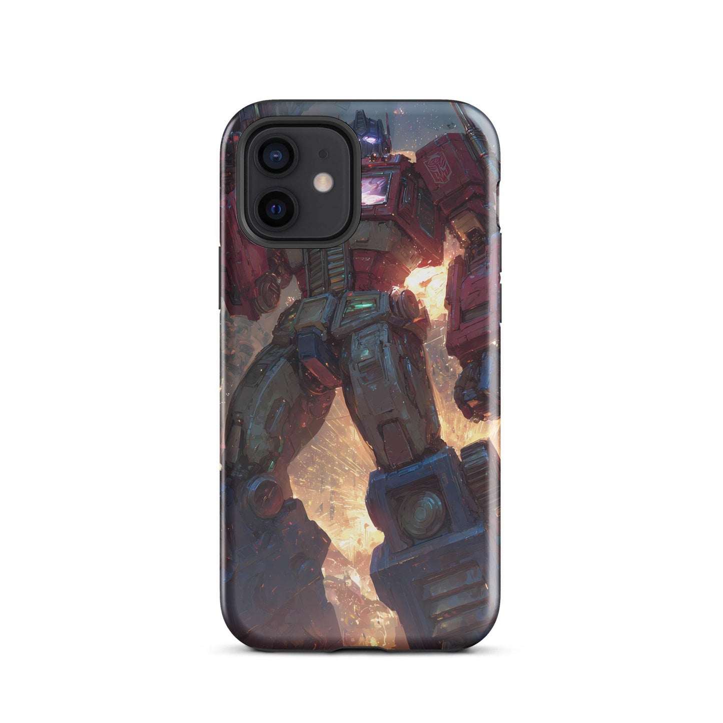 Optimus Prime Transformers Anime Fan Art Tough Case for iPhone® - Chromavolt