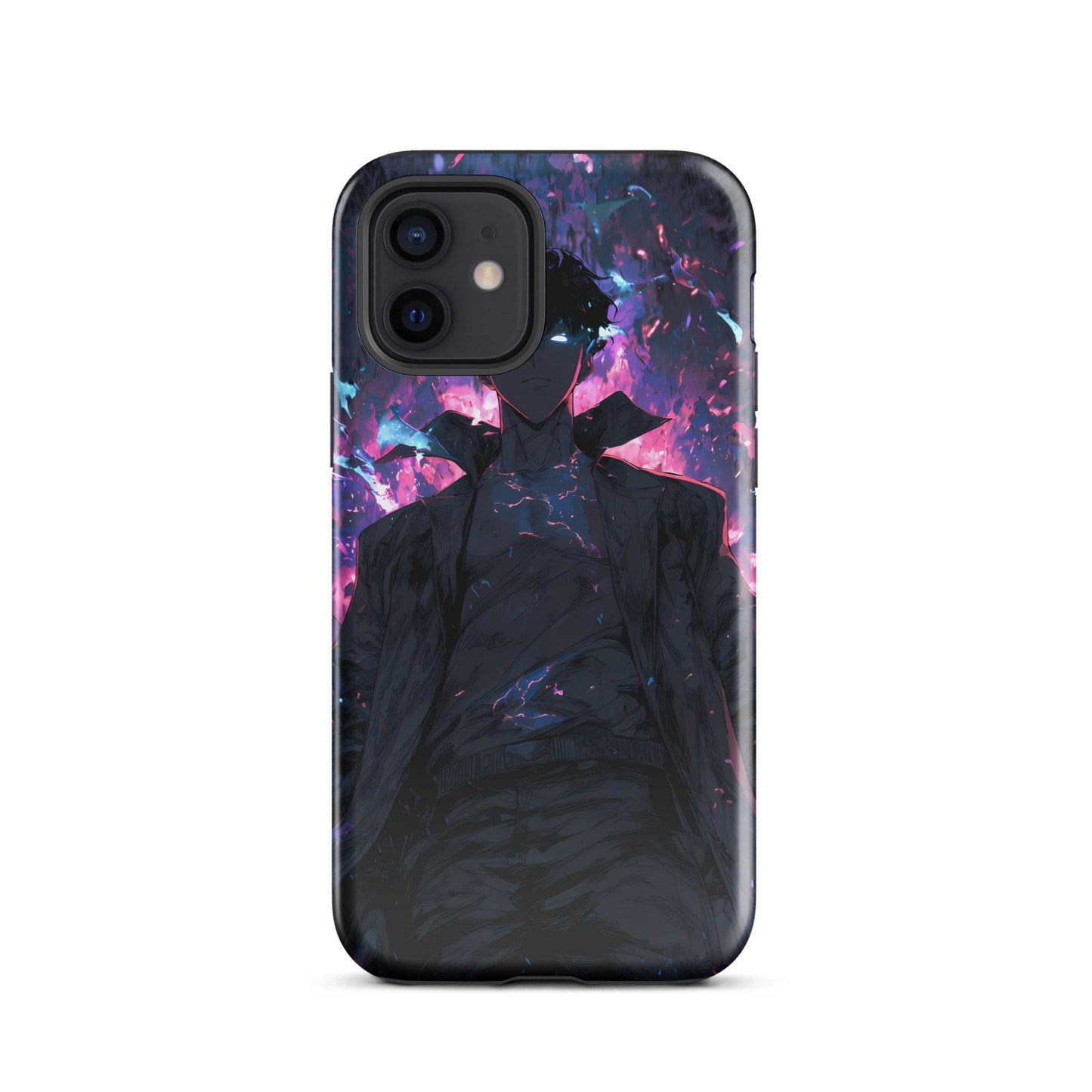 Solo Leveling Sung Jin Woo Anime Fan Art Tough Case for iPhone® - Chromavolt