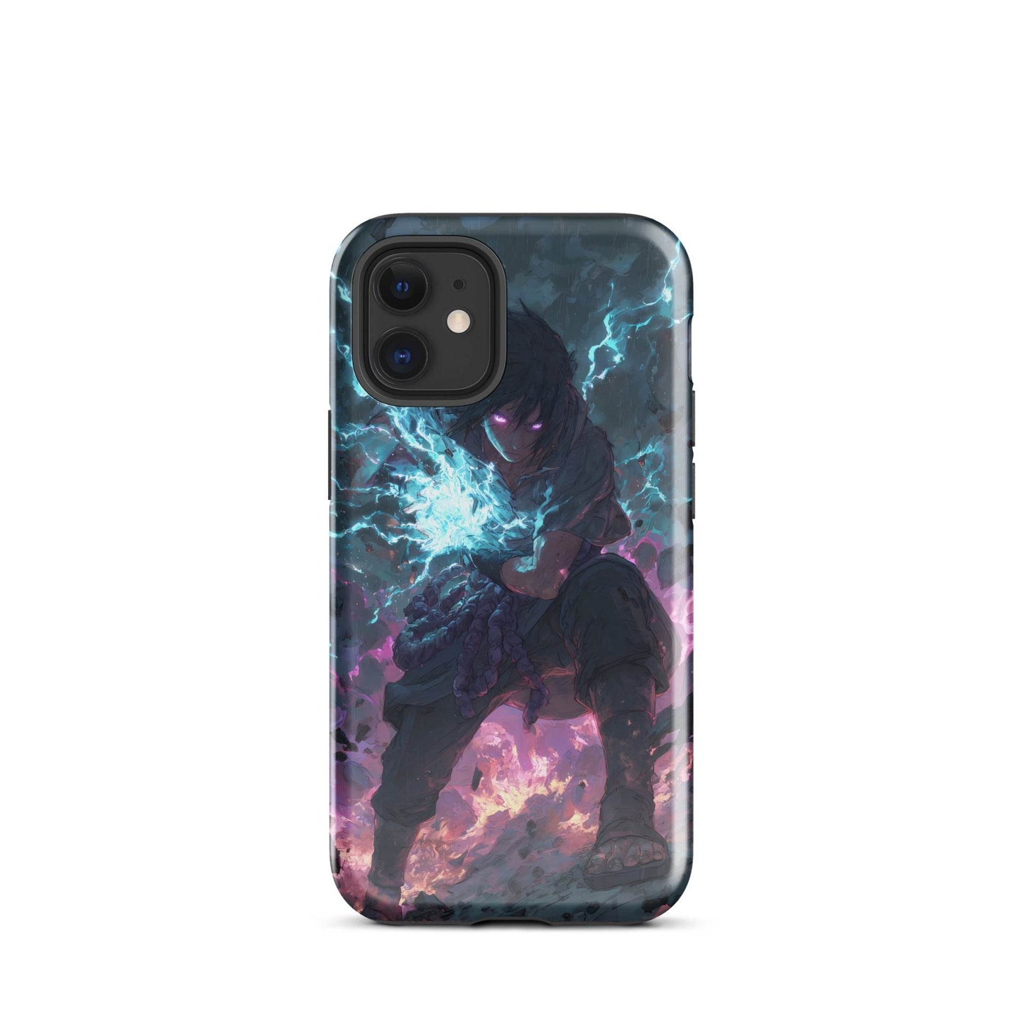 Sasuke Uchiha Chidori, Naruto Shippuden Tough Case for iPhone® - Chromavolt