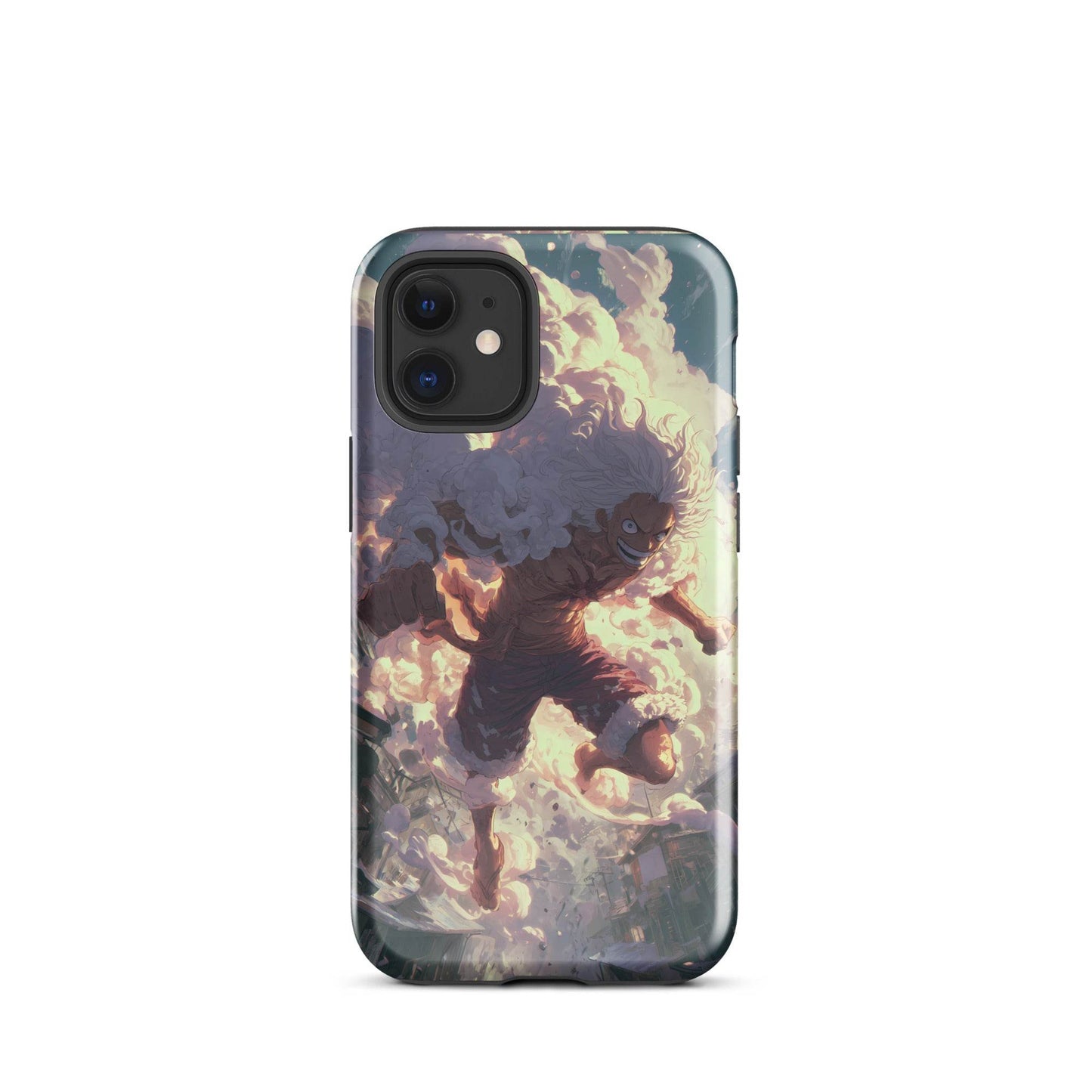 Monkey D Luffy Gear 5 Sun God Nika, One Piece Anime Tough Case for iPhone® - Chromavolt