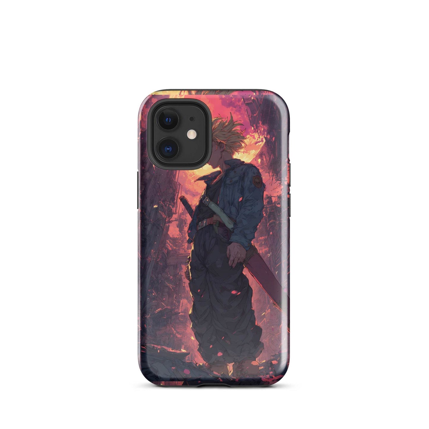 Super Saiyan Trunks Dragon Ball Z Tough Case for iPhone® - Chromavolt