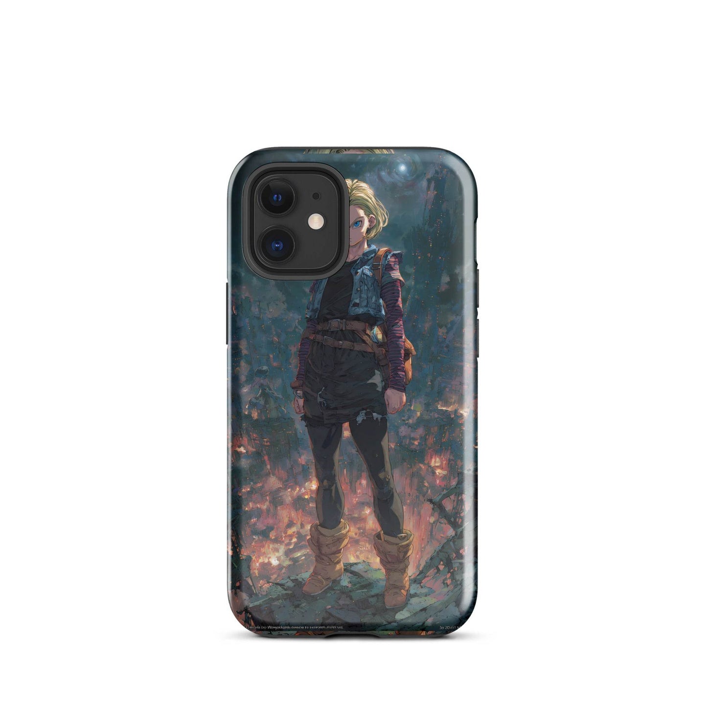 Android 18 Dragon Ball Z Anime Tough Case for iPhone® - Chromavolt