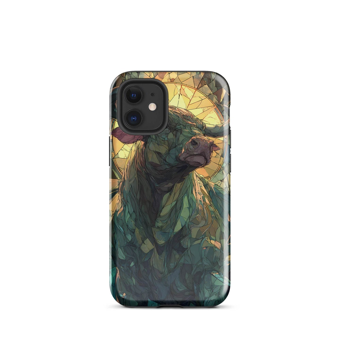 Taurus Zodiac Sign Fan Art Tough Case for iPhone® - Chromavolt