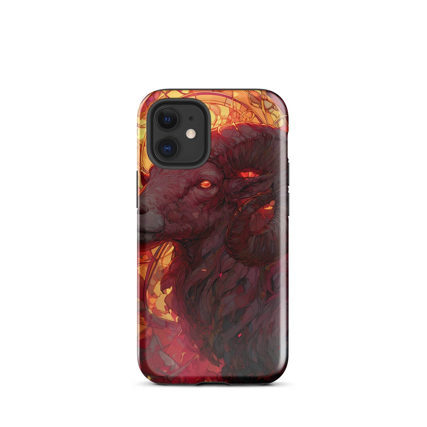 Aries Zodiac Sign Fan Art Tough Case for iPhone® - Chromavolt