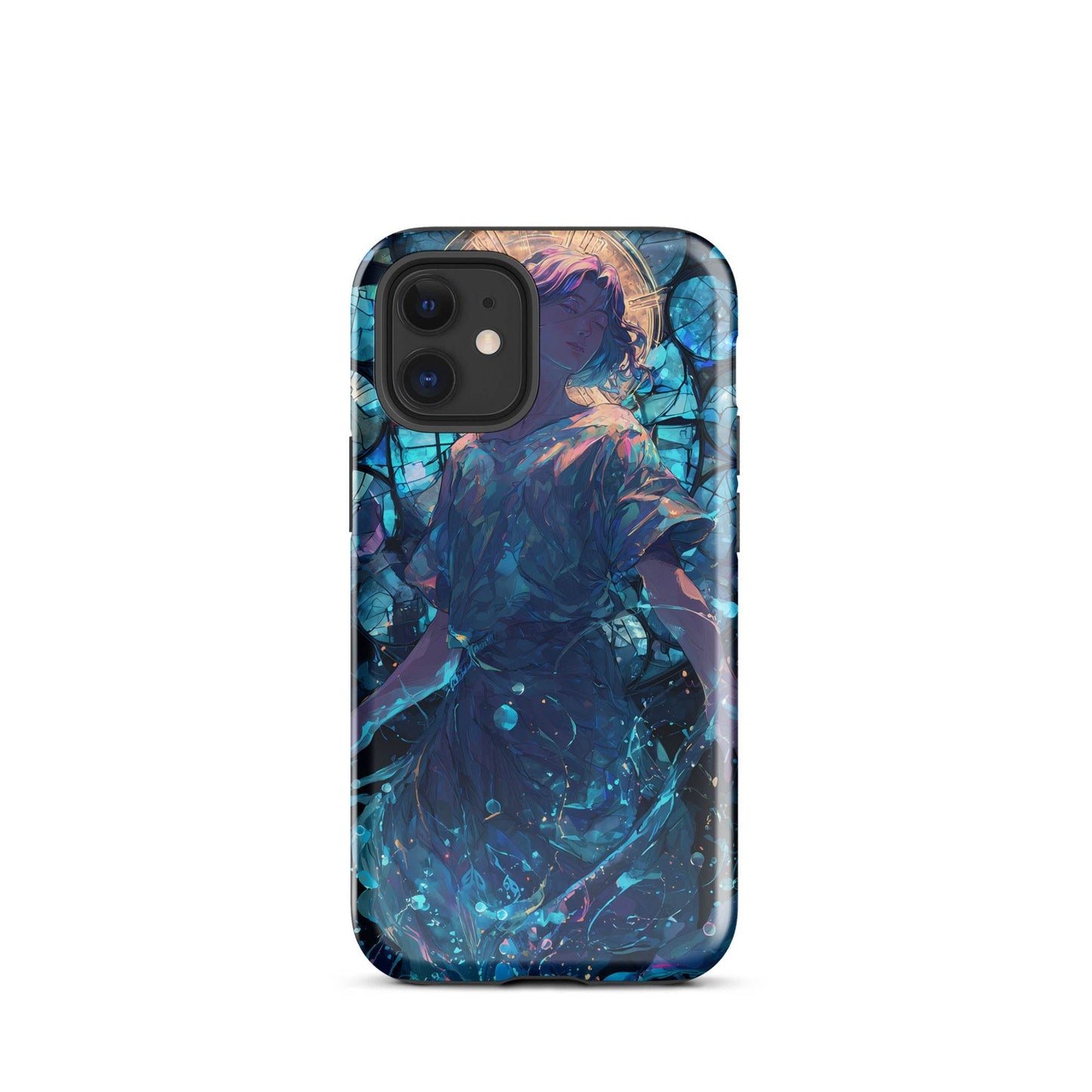Aquarius Zodiac Sign Fan Art Tough Case for iPhone® - Chromavolt