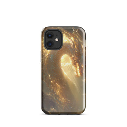 Light Dragon: The Celestial Flame Tough Case for iPhone® - Chromavolt