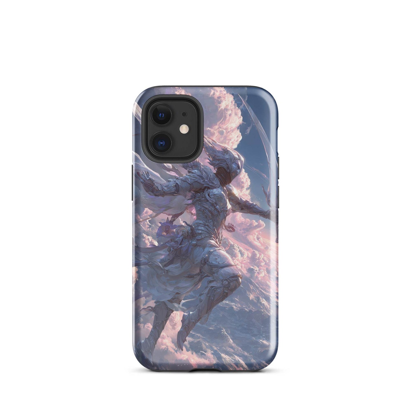 Wind Elemental Knight, Original Anime Art Tough Case for iPhone® - Chromavolt