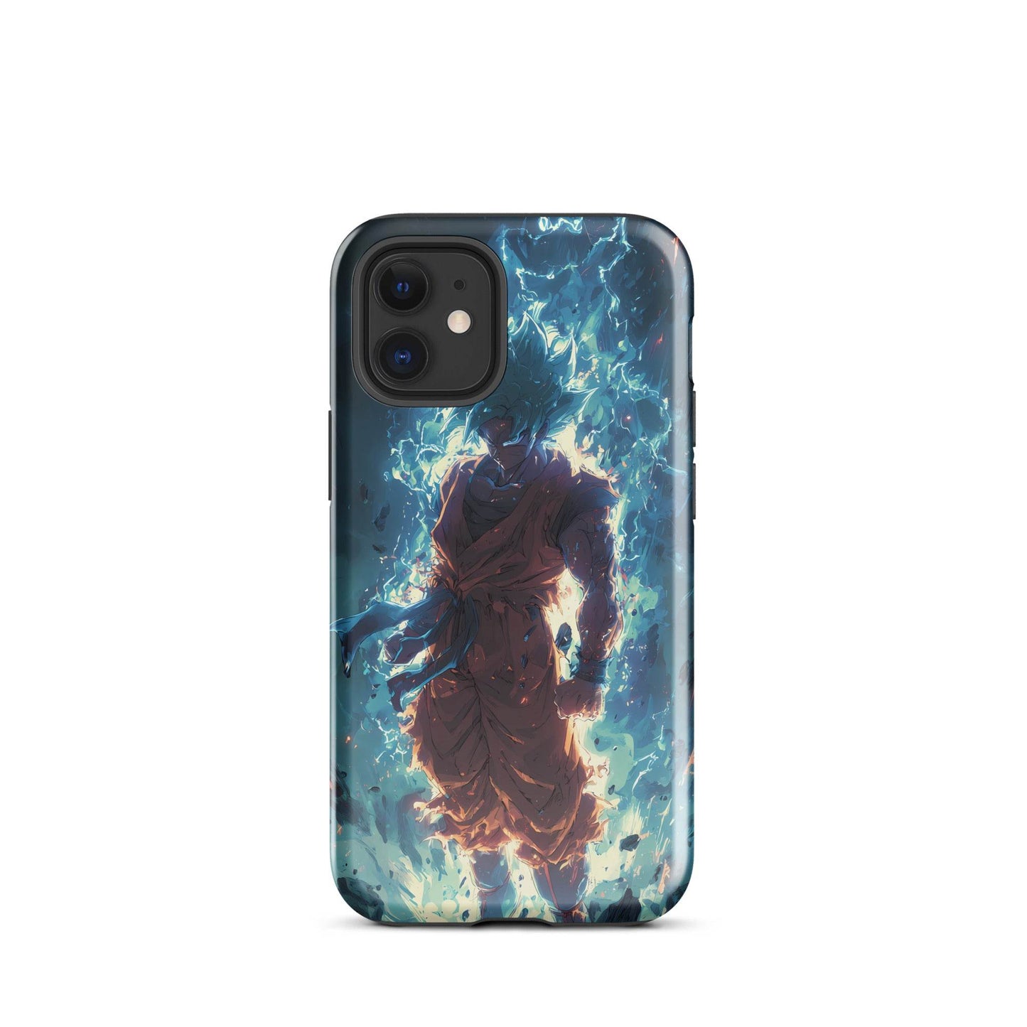 Super Saiyan Blue Goku, Dragon Ball Super Anime Fan Art Tough Case for iPhone® - Chromavolt