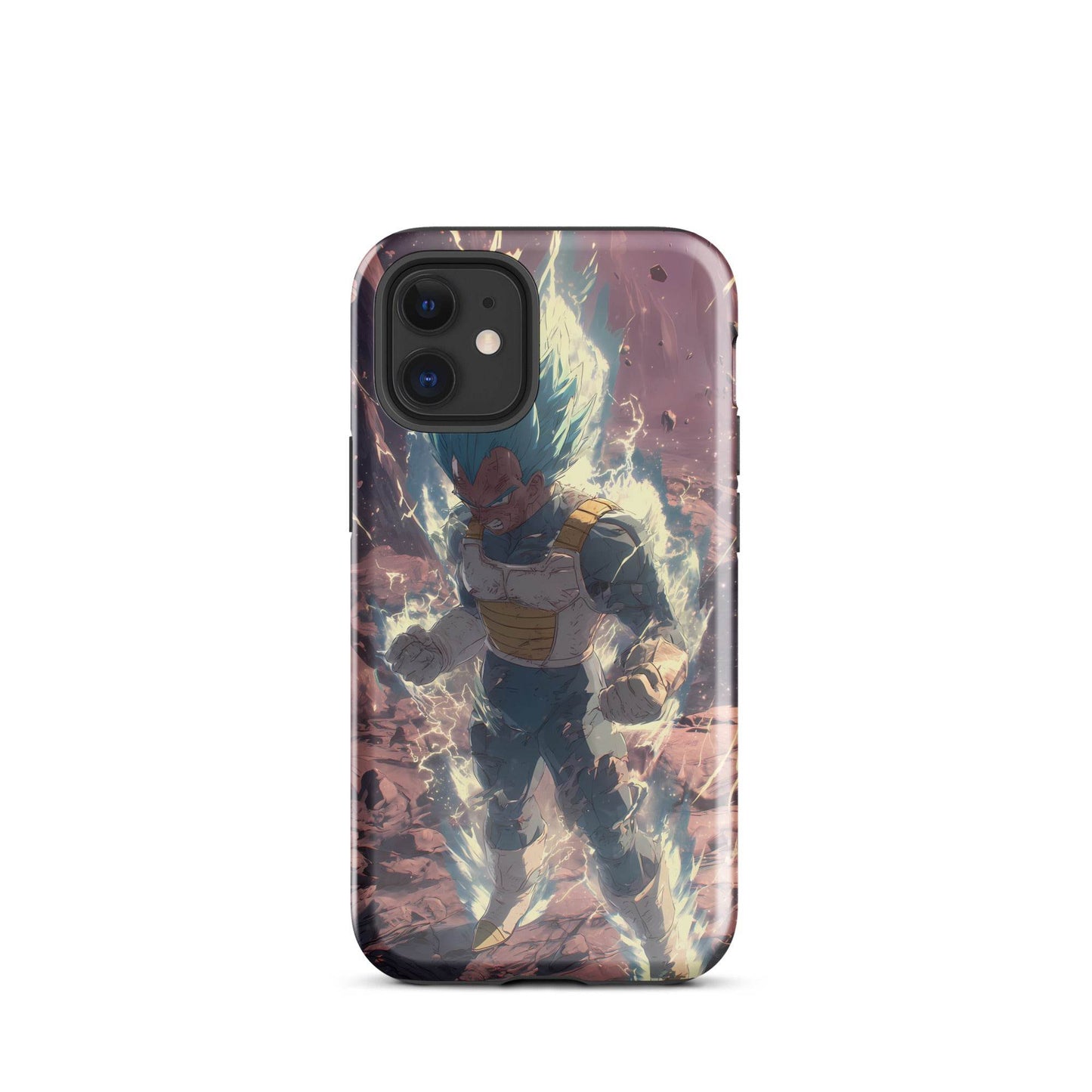 Super Saiyan Blue Vegeta, Dragon Ball Super Anime Fan Art Tough Case for iPhone® - Chromavolt