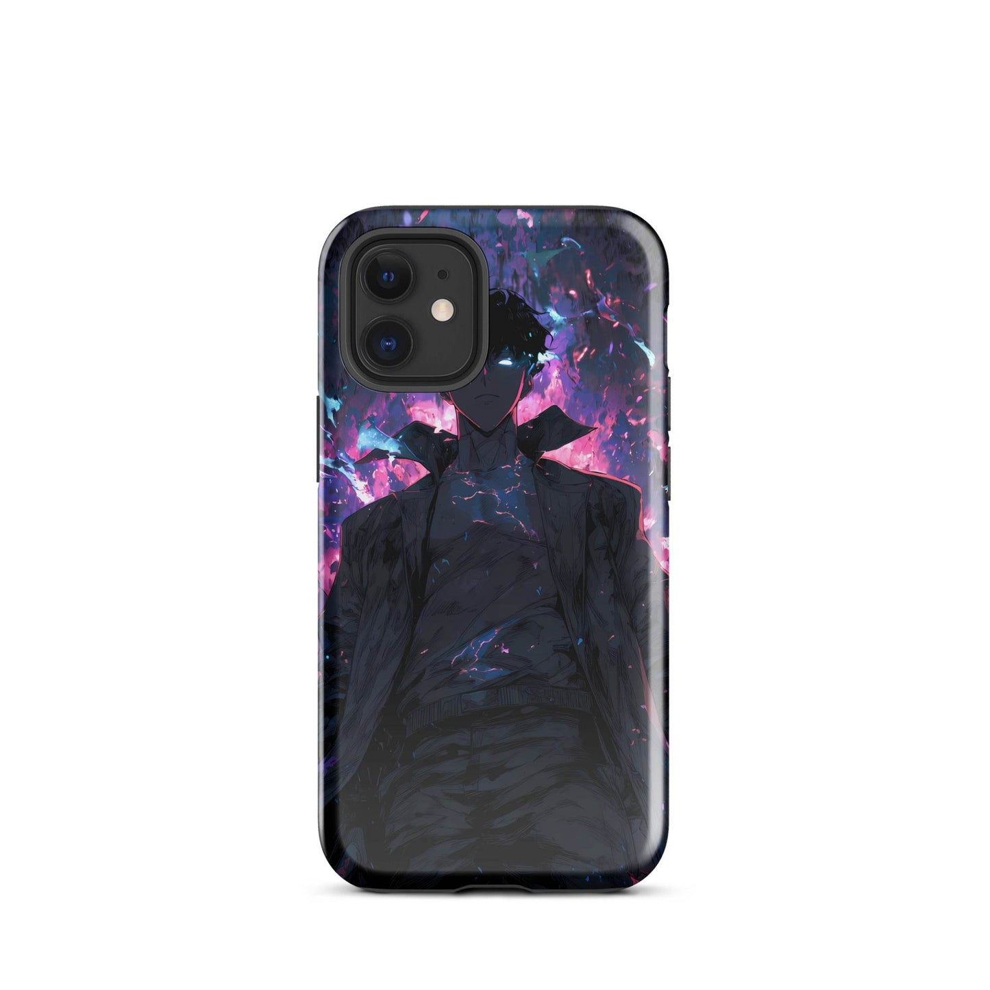 Solo Leveling Sung Jin Woo Anime Fan Art Tough Case for iPhone® - Chromavolt