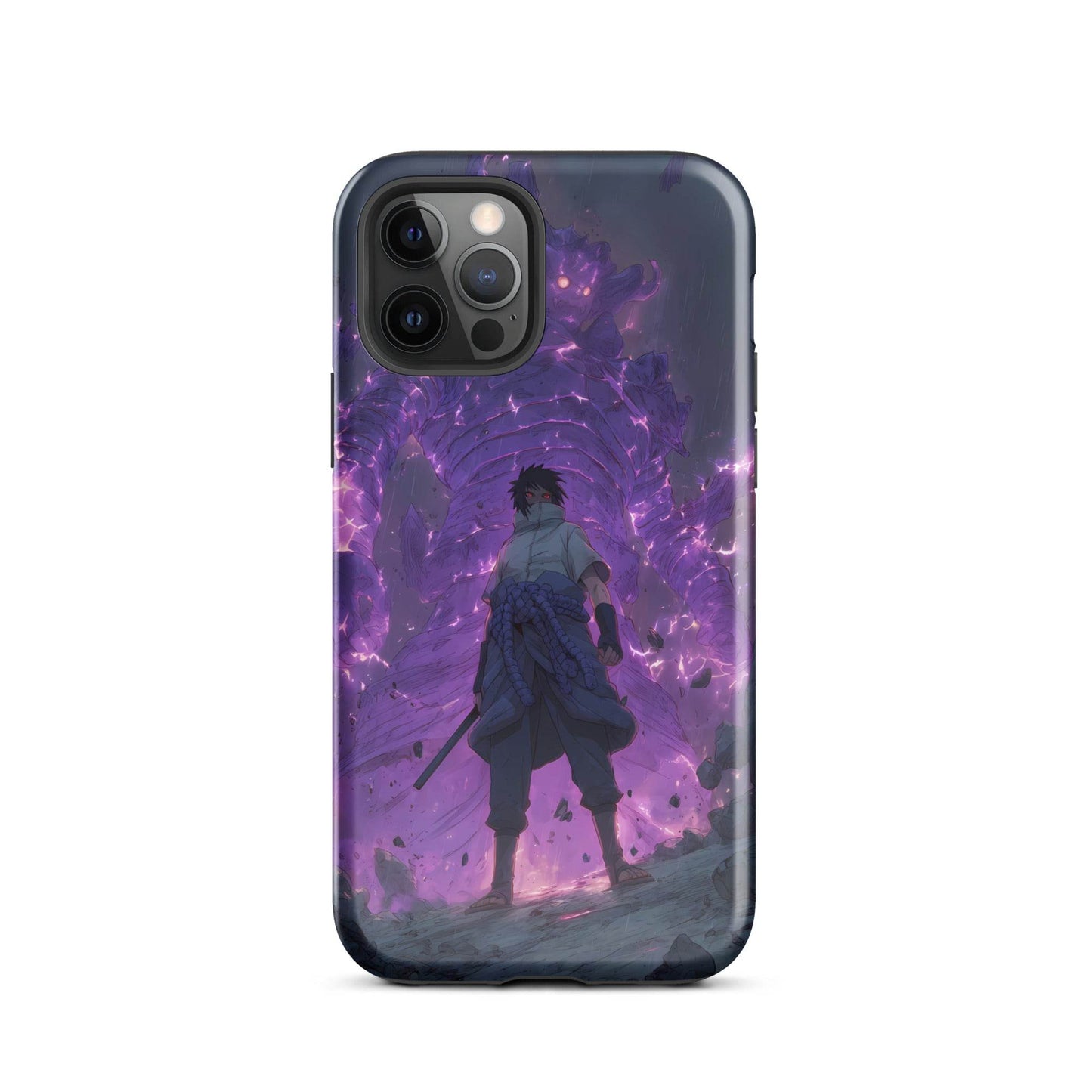 Susanoo Sasuke Uchiha, Naruto Shippuden Mangekyo Sharingan Tough Case for iPhone® - Chromavolt