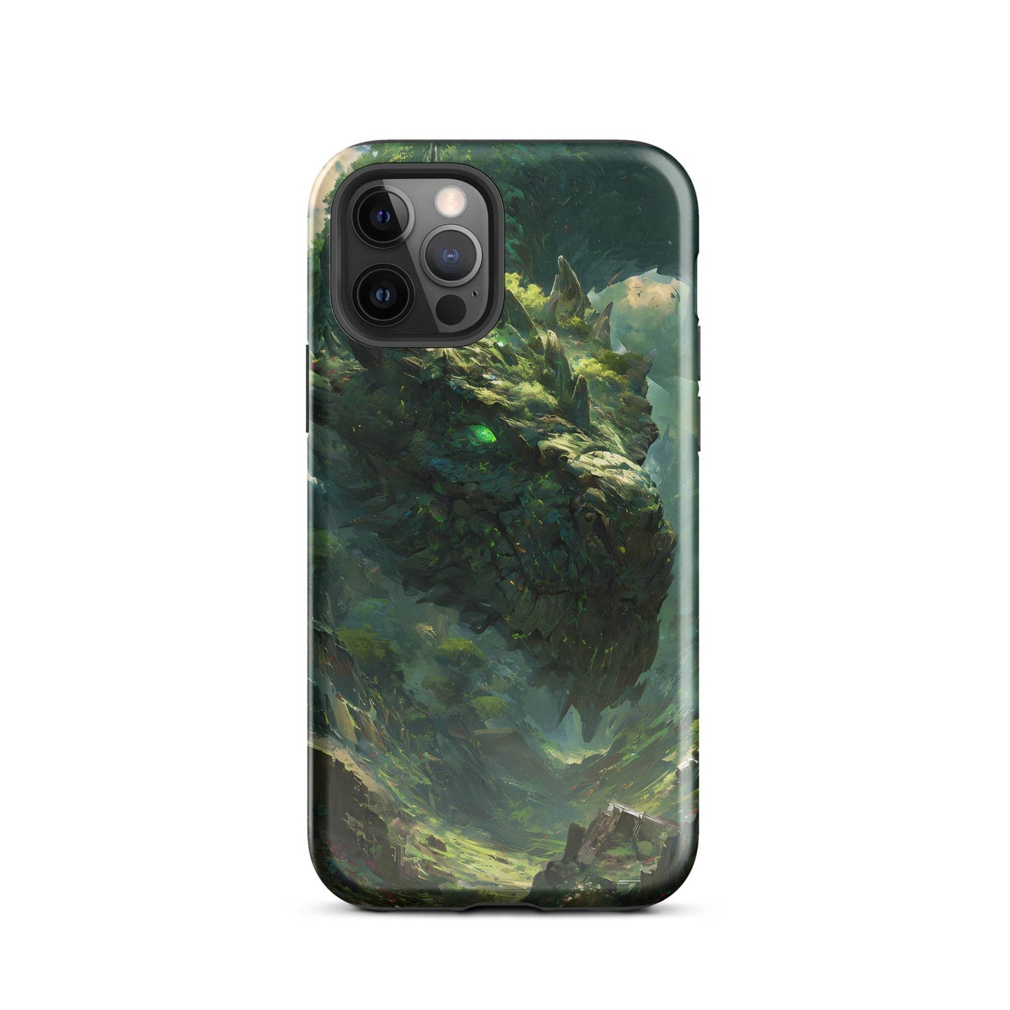 Earth Dragon: The Living Mountain Tough Case for iPhone® - Chromavolt