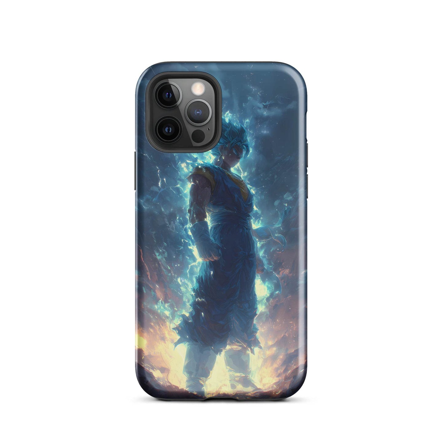 Super Saiyan Blue Vegito, Dragon Ball Super Anime Fan Art Tough Case for iPhone® - Chromavolt