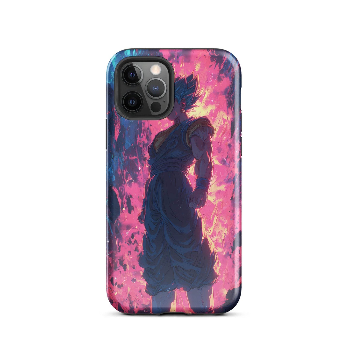 Super Saiyan Blue Vegito, Dragon Ball Super Anime Fan Art Tough Case for iPhone® - Chromavolt