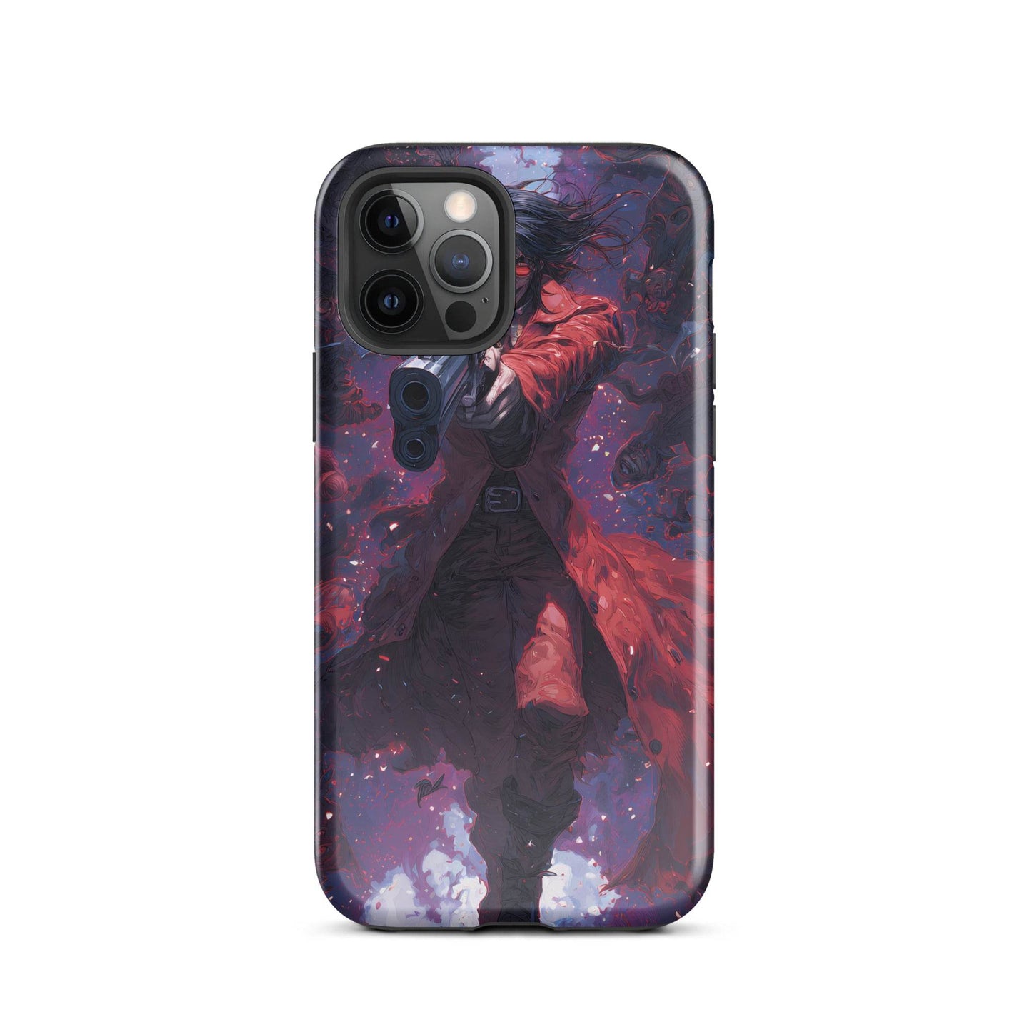 Alucard Hellsing Anime Fan Art Tough Case for iPhone® - Chromavolt