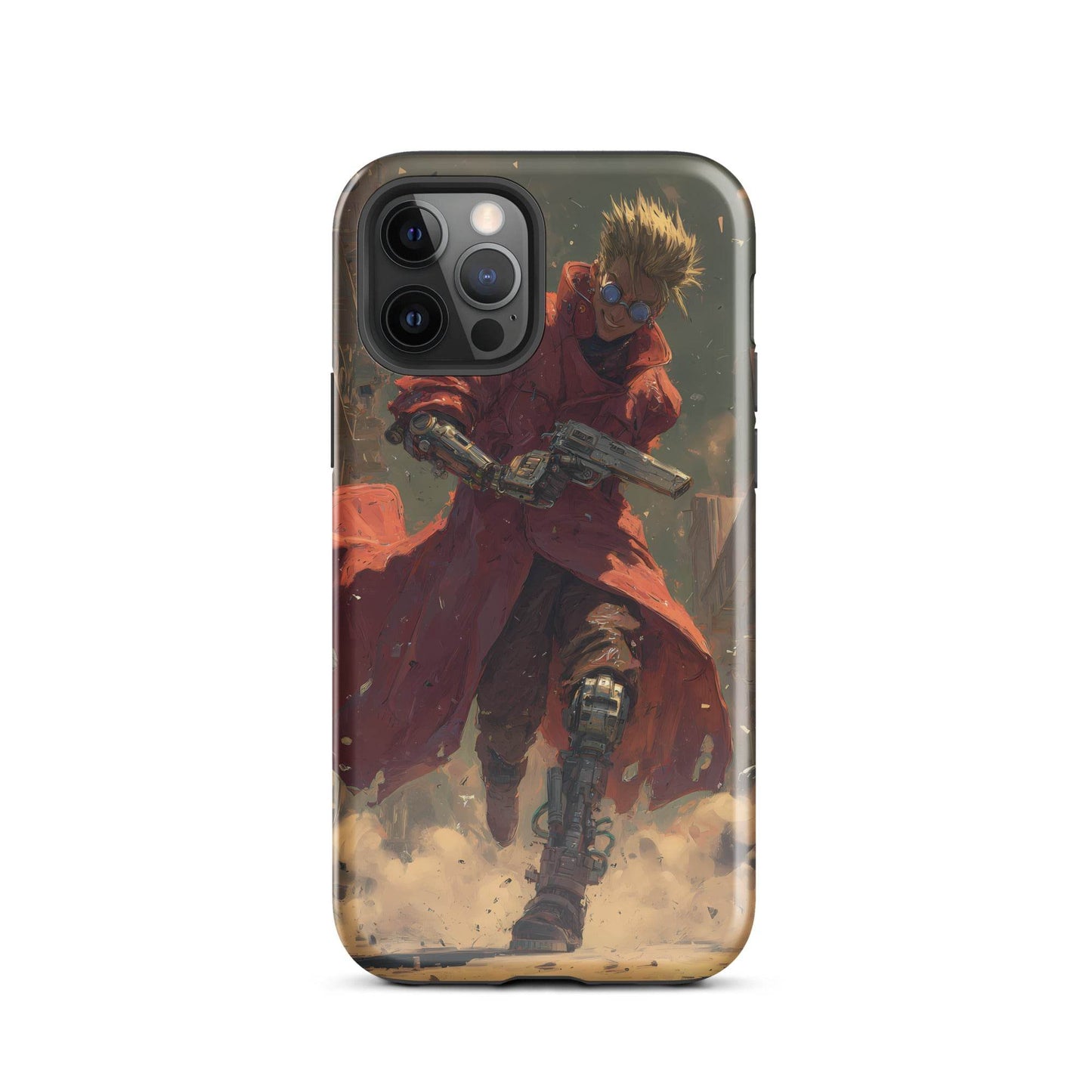 Vash the Stampede, Trigun Anime Fan Art Tough Case for iPhone® - Chromavolt