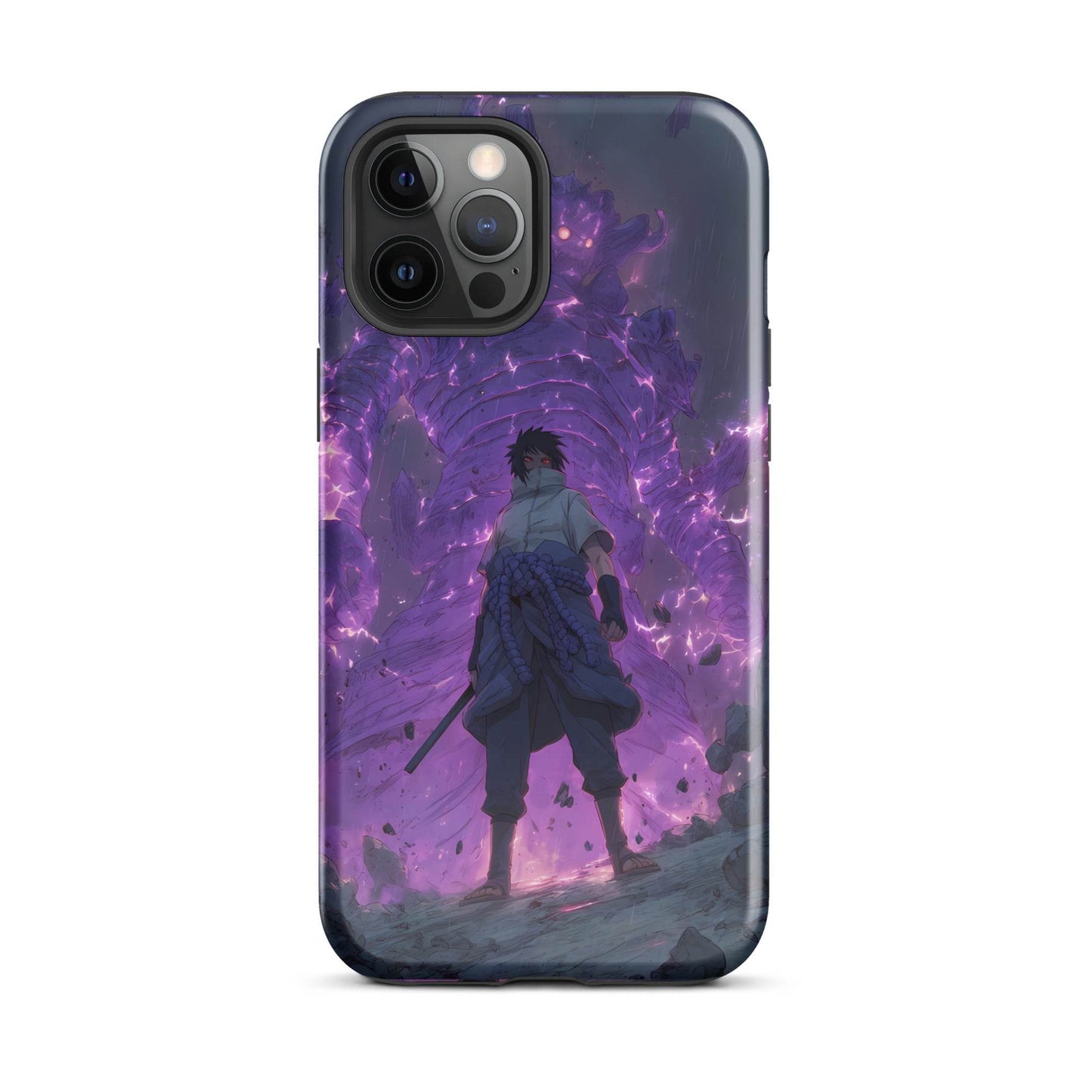 Susanoo Sasuke Uchiha, Naruto Shippuden Mangekyo Sharingan Tough Case for iPhone® - Chromavolt
