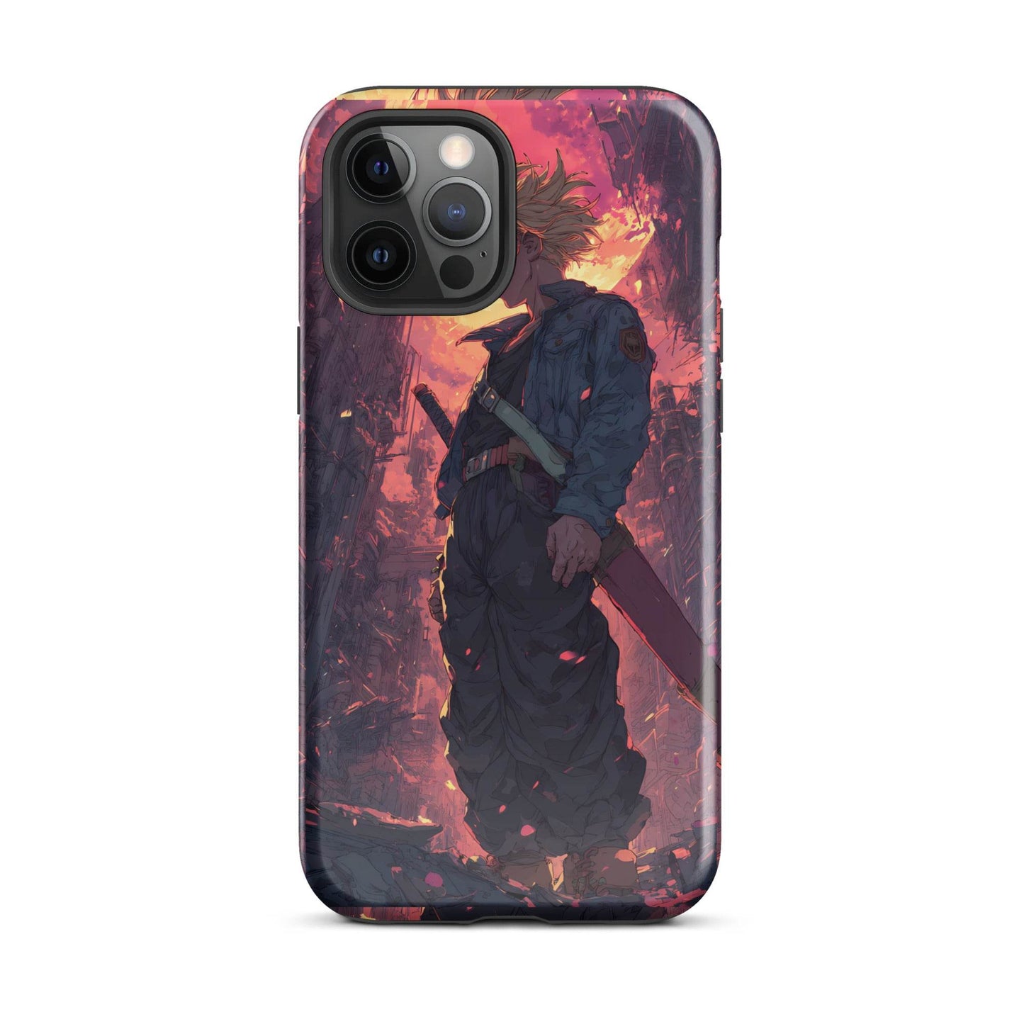 Super Saiyan Trunks Dragon Ball Z Tough Case for iPhone® - Chromavolt