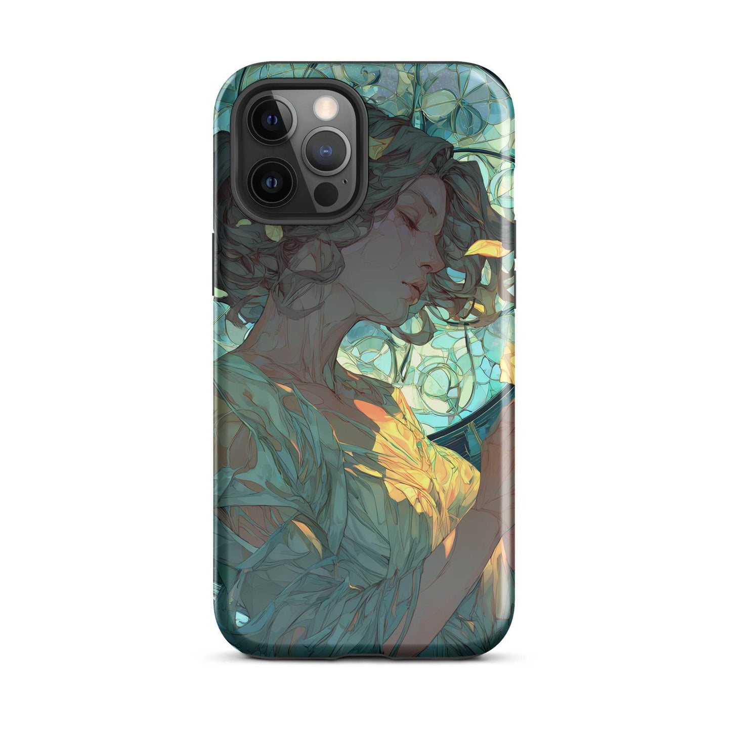 Virgo Zodiac Sign Fan Art Tough Case for iPhone® - Chromavolt