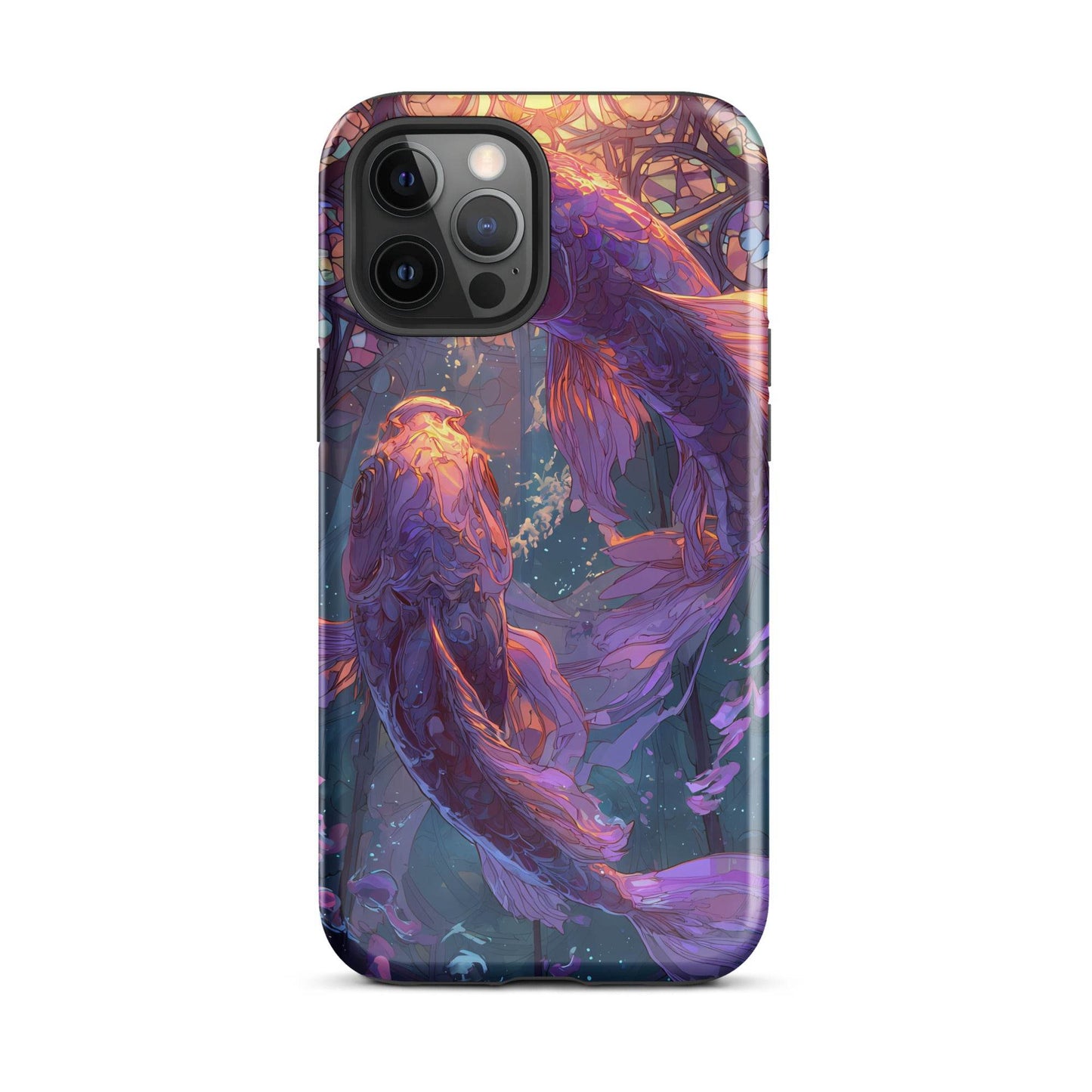 Pisces Zodiac Sign Fan Art Tough Case for iPhone® - Chromavolt