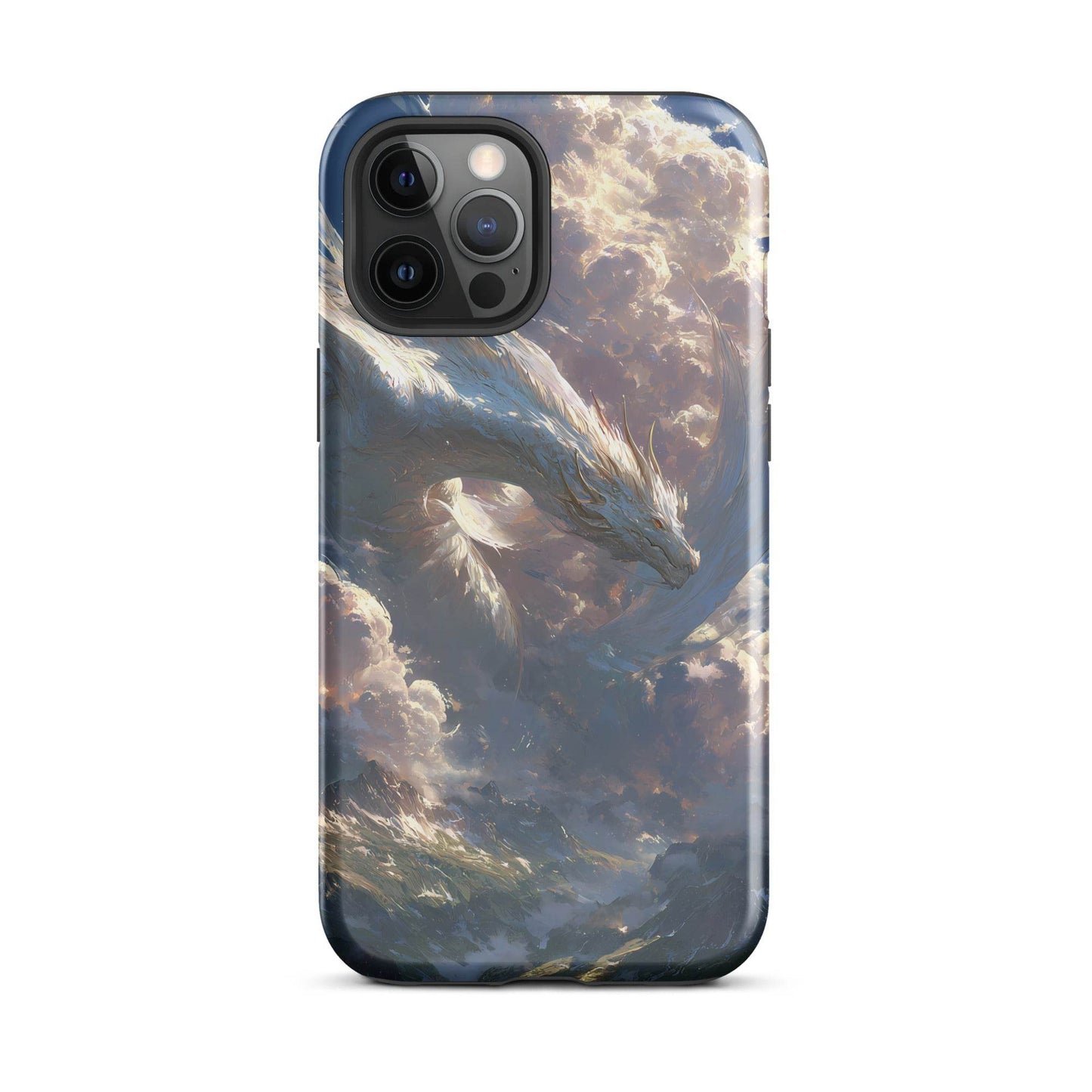Wind Dragon: The Sky Dancer Fantasy Art Tough Case for iPhone® - Chromavolt