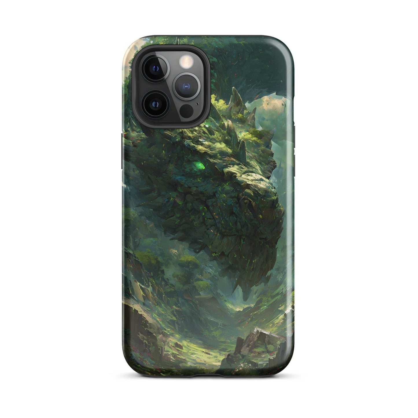 Earth Dragon: The Living Mountain Tough Case for iPhone® - Chromavolt