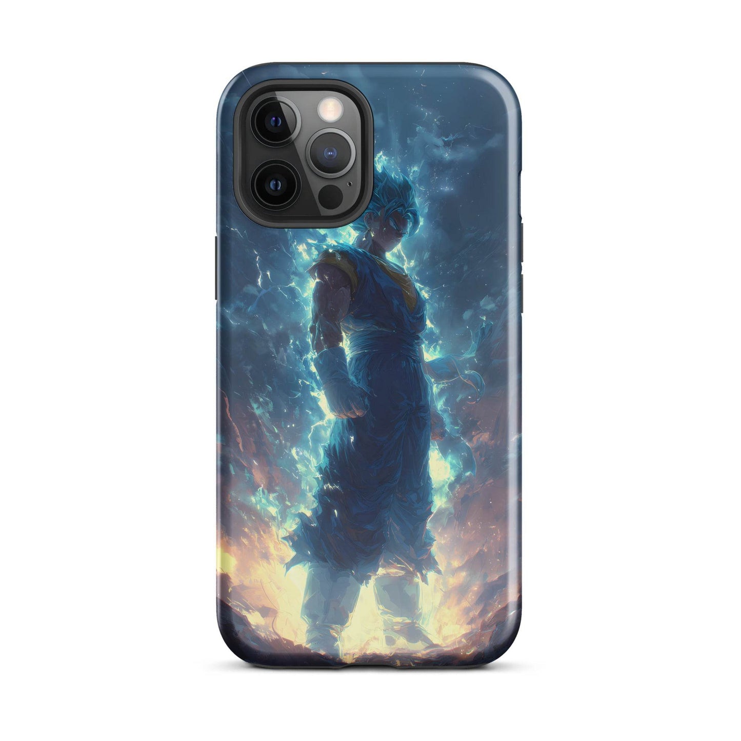 Super Saiyan Blue Vegito, Dragon Ball Super Anime Fan Art Tough Case for iPhone® - Chromavolt