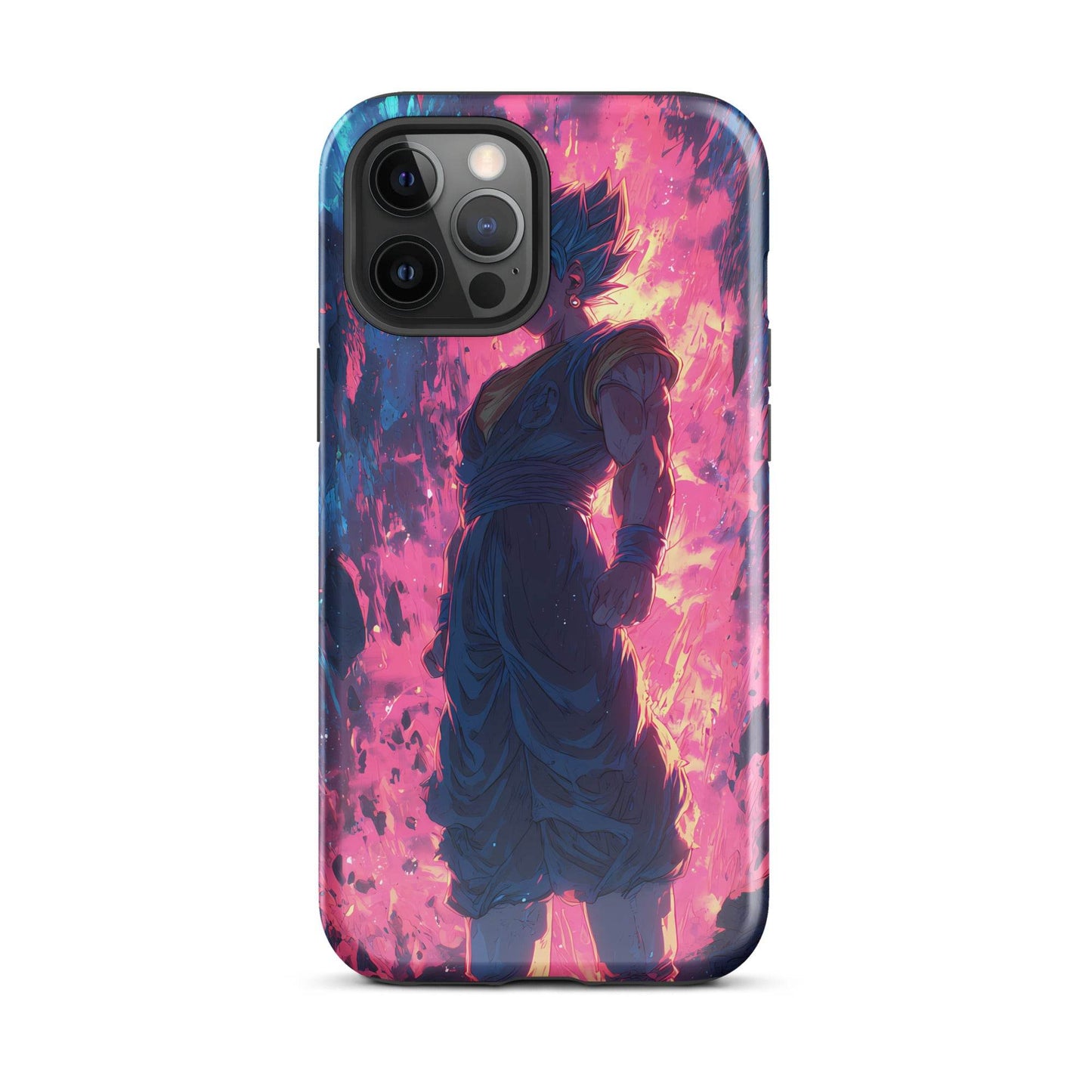 Super Saiyan Blue Vegito, Dragon Ball Super Anime Fan Art Tough Case for iPhone® - Chromavolt