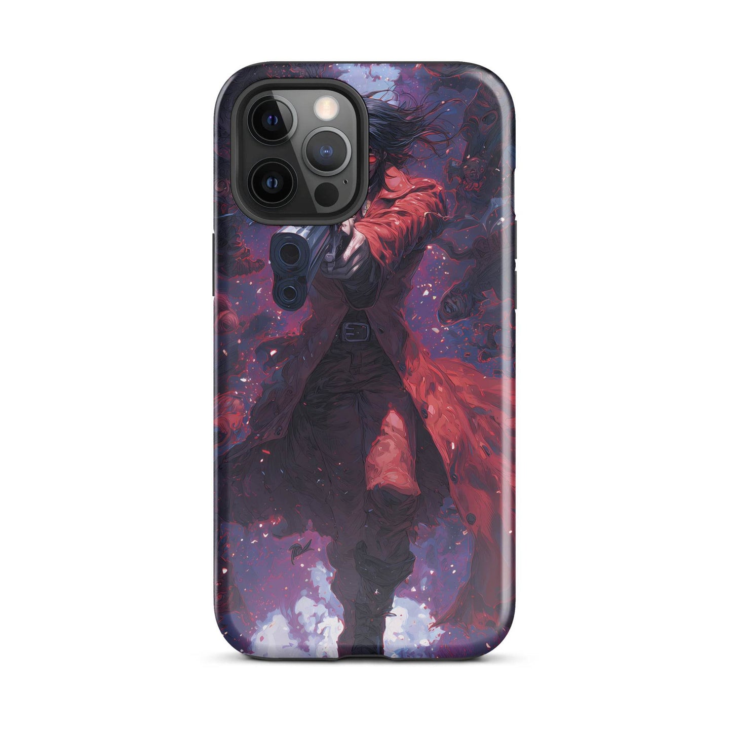 Alucard Hellsing Anime Fan Art Tough Case for iPhone® - Chromavolt