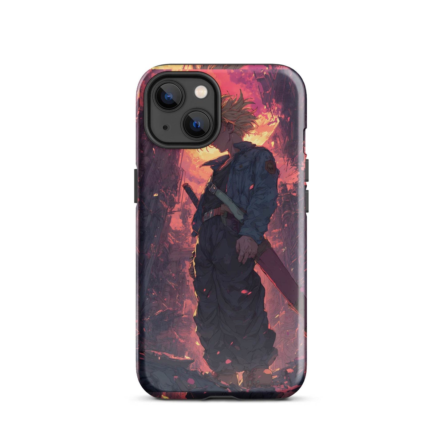 Super Saiyan Trunks Dragon Ball Z Tough Case for iPhone® - Chromavolt