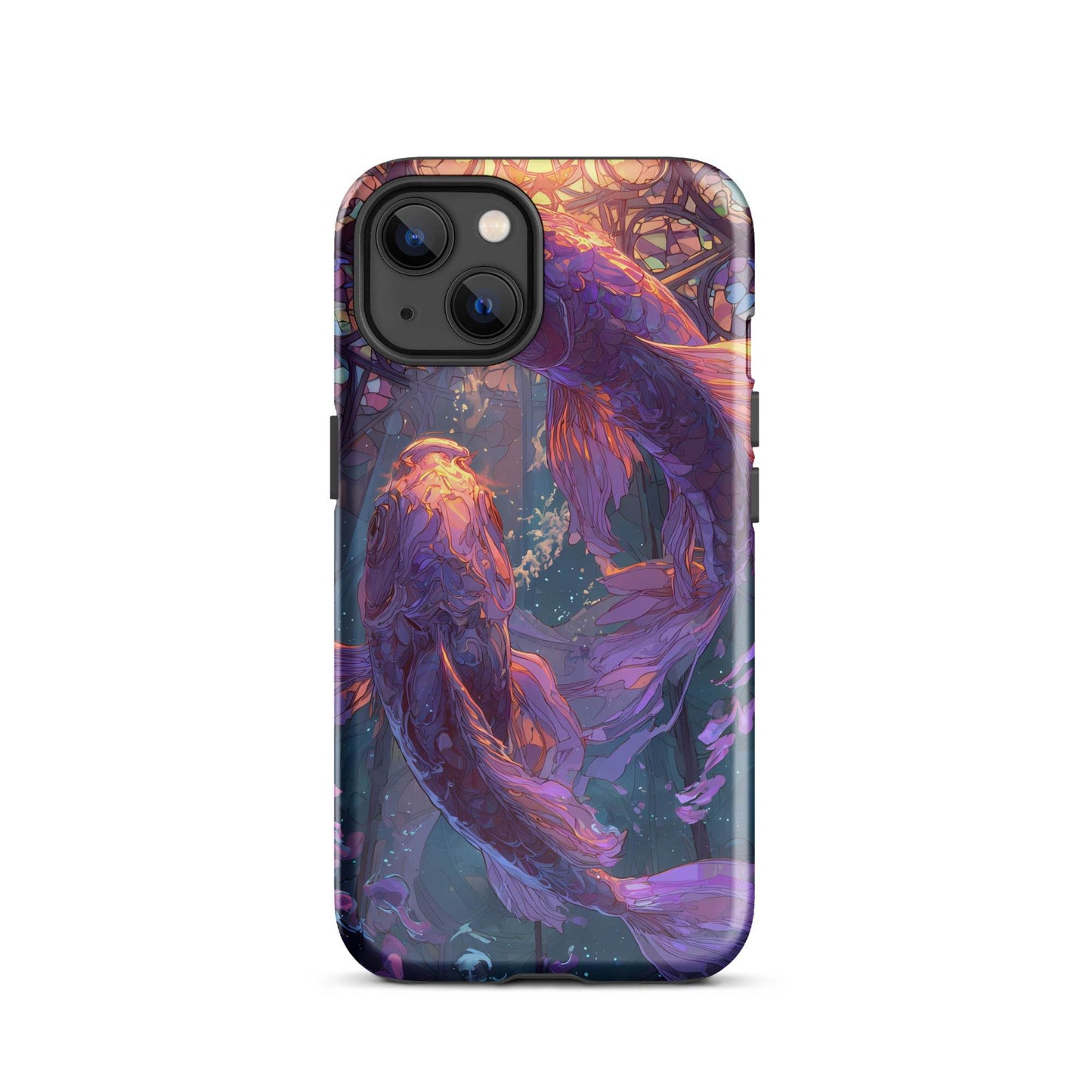 Pisces Zodiac Sign Fan Art Tough Case for iPhone® - Chromavolt
