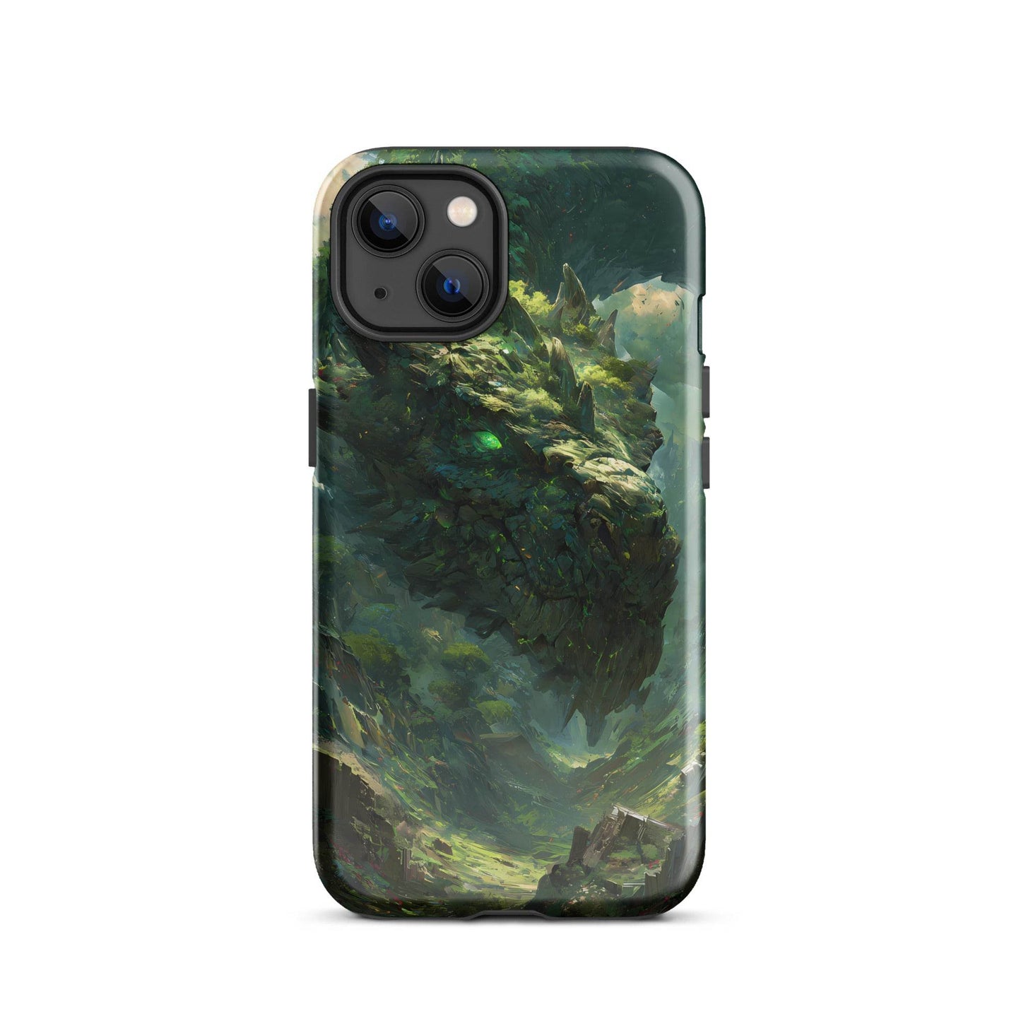 Earth Dragon: The Living Mountain Tough Case for iPhone® - Chromavolt