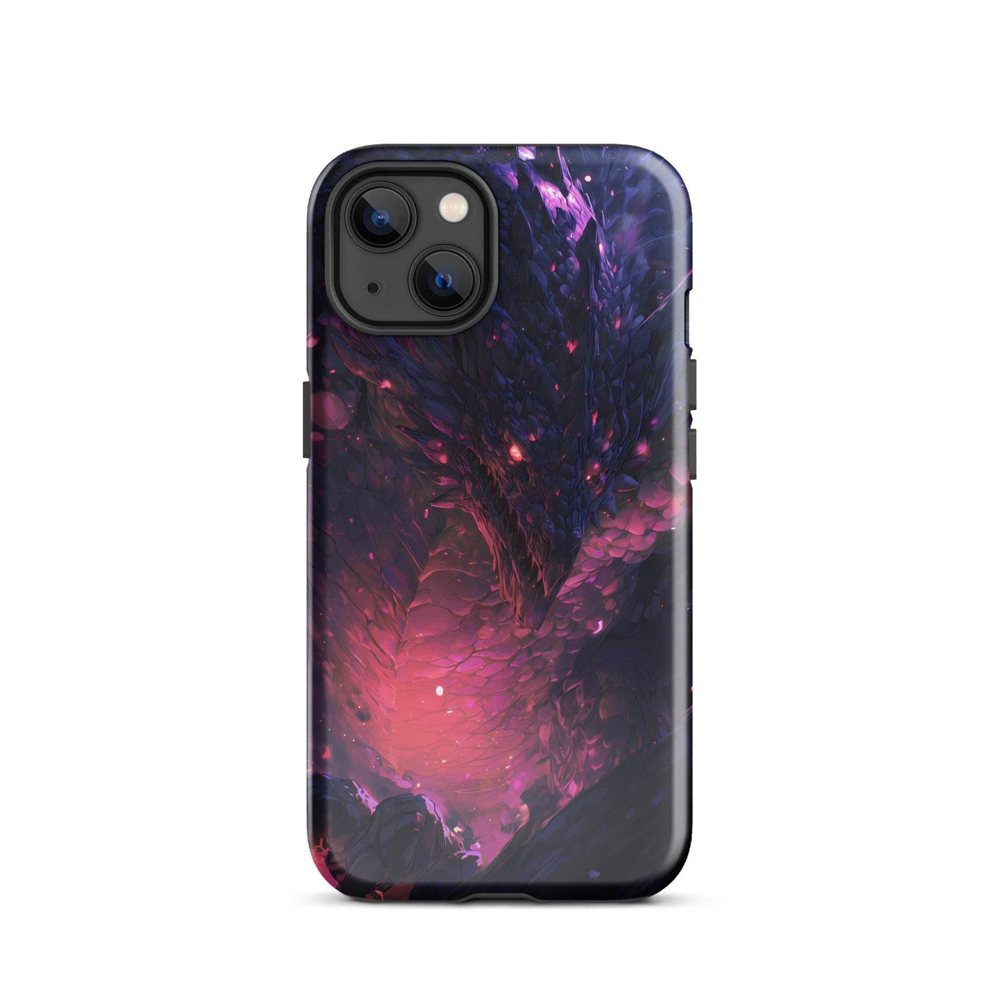 Darkness Dragon: The Void Warden Tough Case for iPhone® - Chromavolt