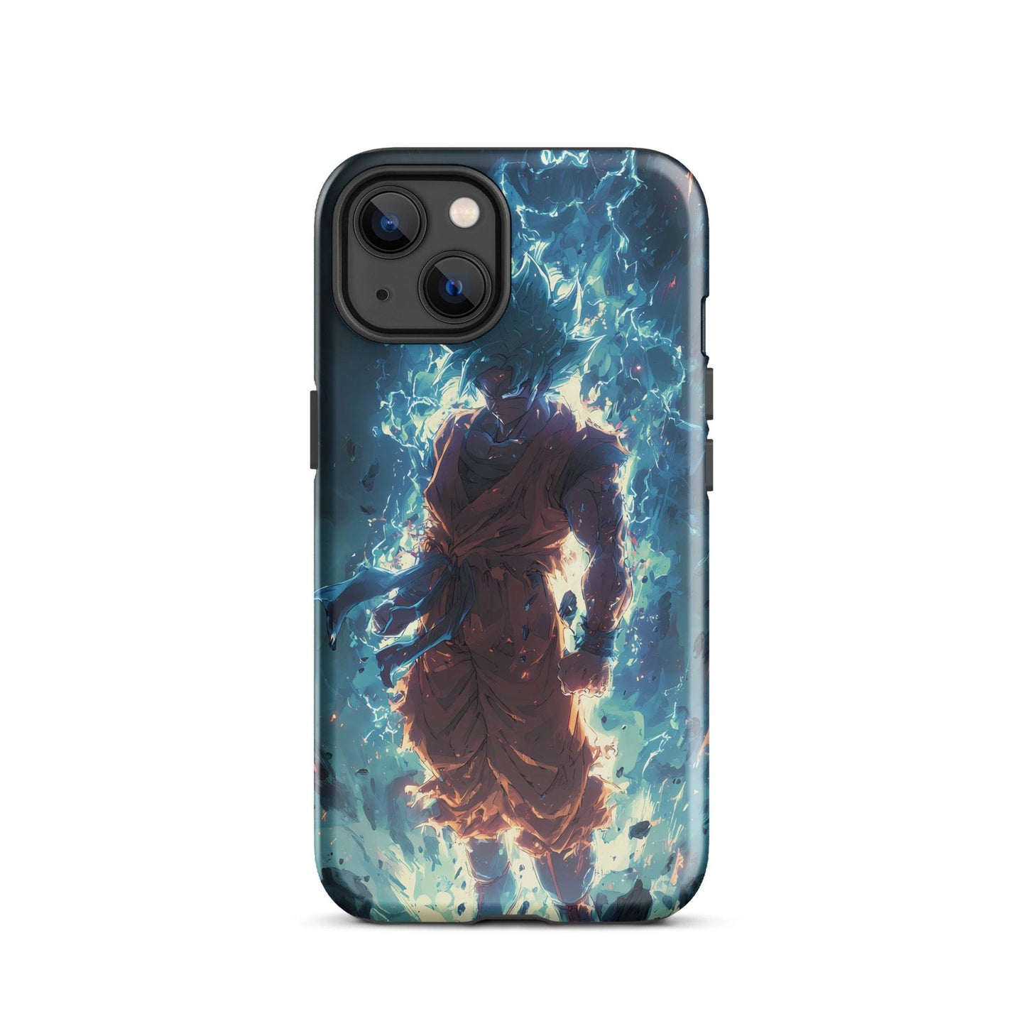 Super Saiyan Blue Goku, Dragon Ball Super Anime Fan Art Tough Case for iPhone® - Chromavolt