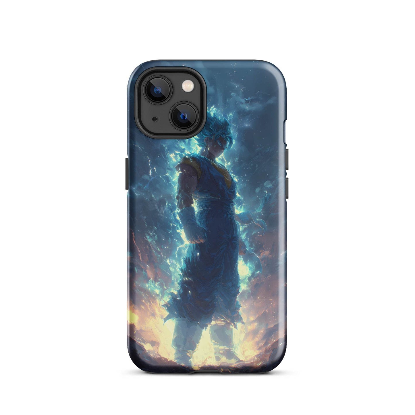 Super Saiyan Blue Vegito, Dragon Ball Super Anime Fan Art Tough Case for iPhone® - Chromavolt