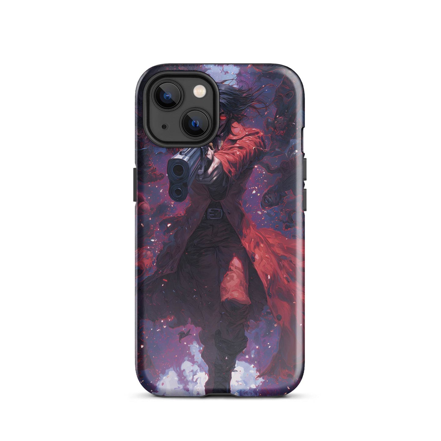 Alucard Hellsing Anime Fan Art Tough Case for iPhone® - Chromavolt