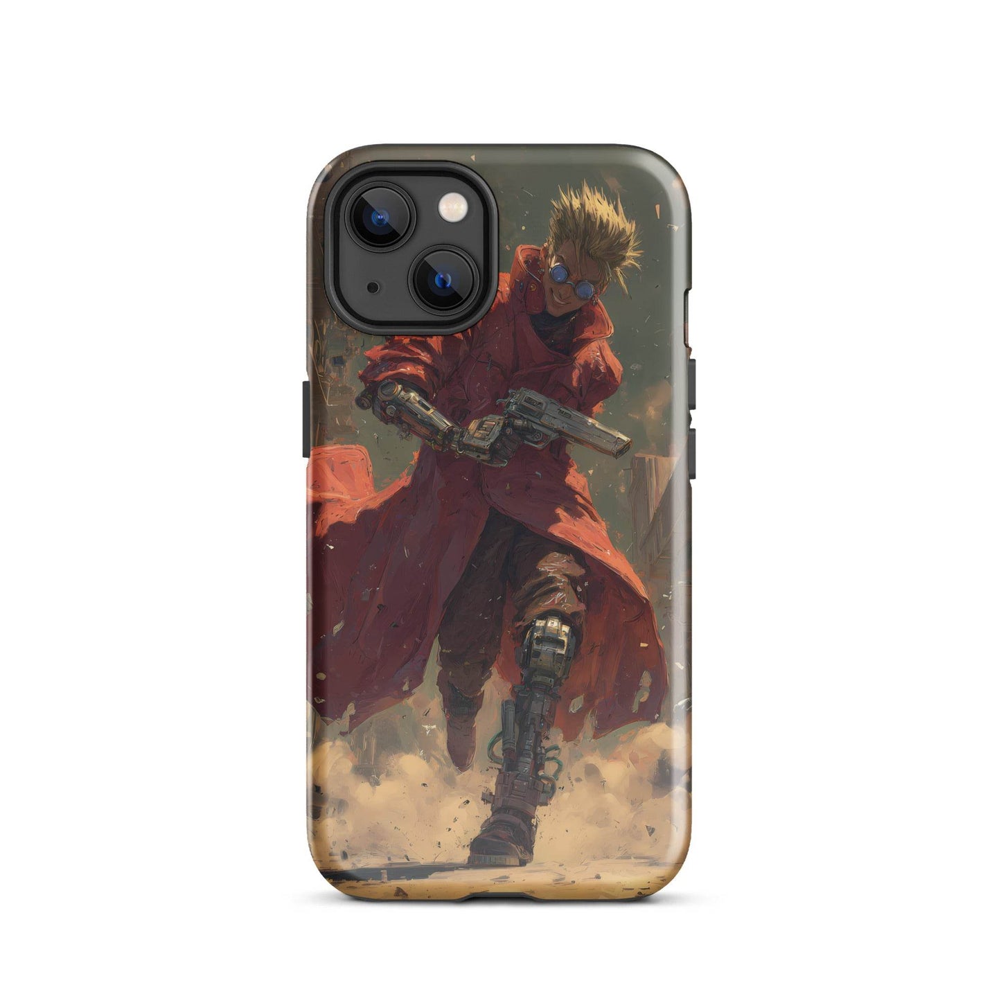 Vash the Stampede, Trigun Anime Fan Art Tough Case for iPhone® - Chromavolt