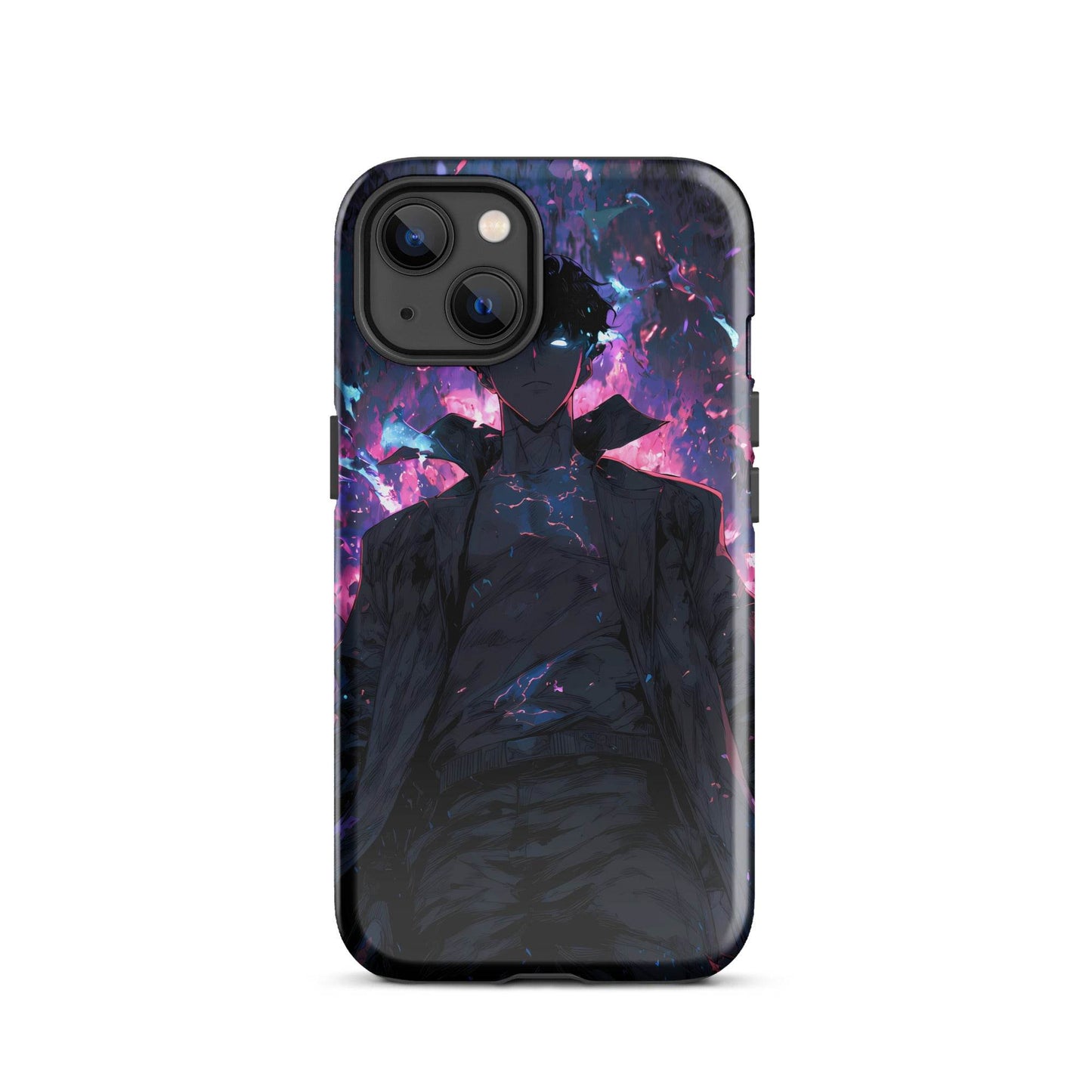 Solo Leveling Sung Jin Woo Anime Fan Art Tough Case for iPhone® - Chromavolt