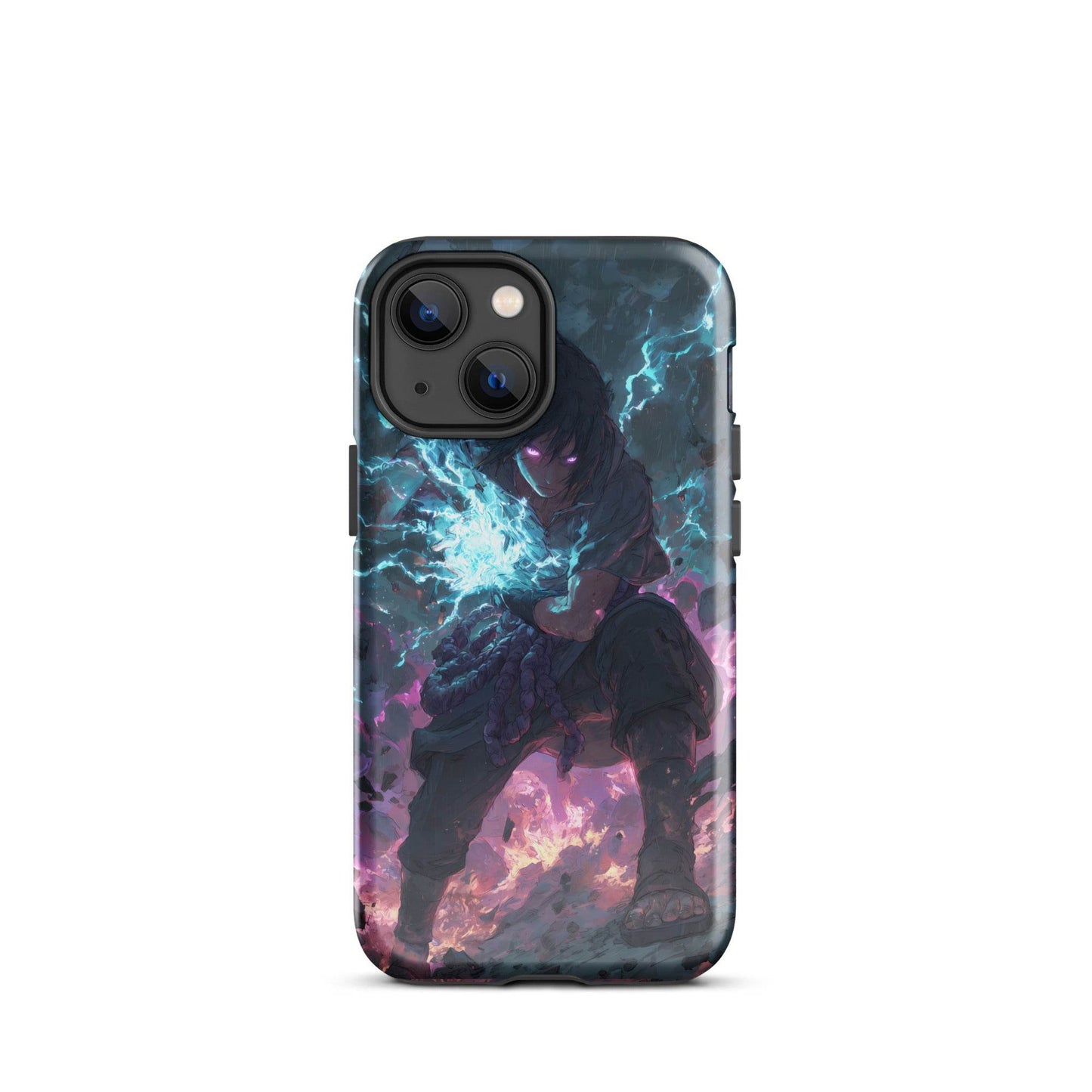 Sasuke Uchiha Chidori, Naruto Shippuden Tough Case for iPhone® - Chromavolt