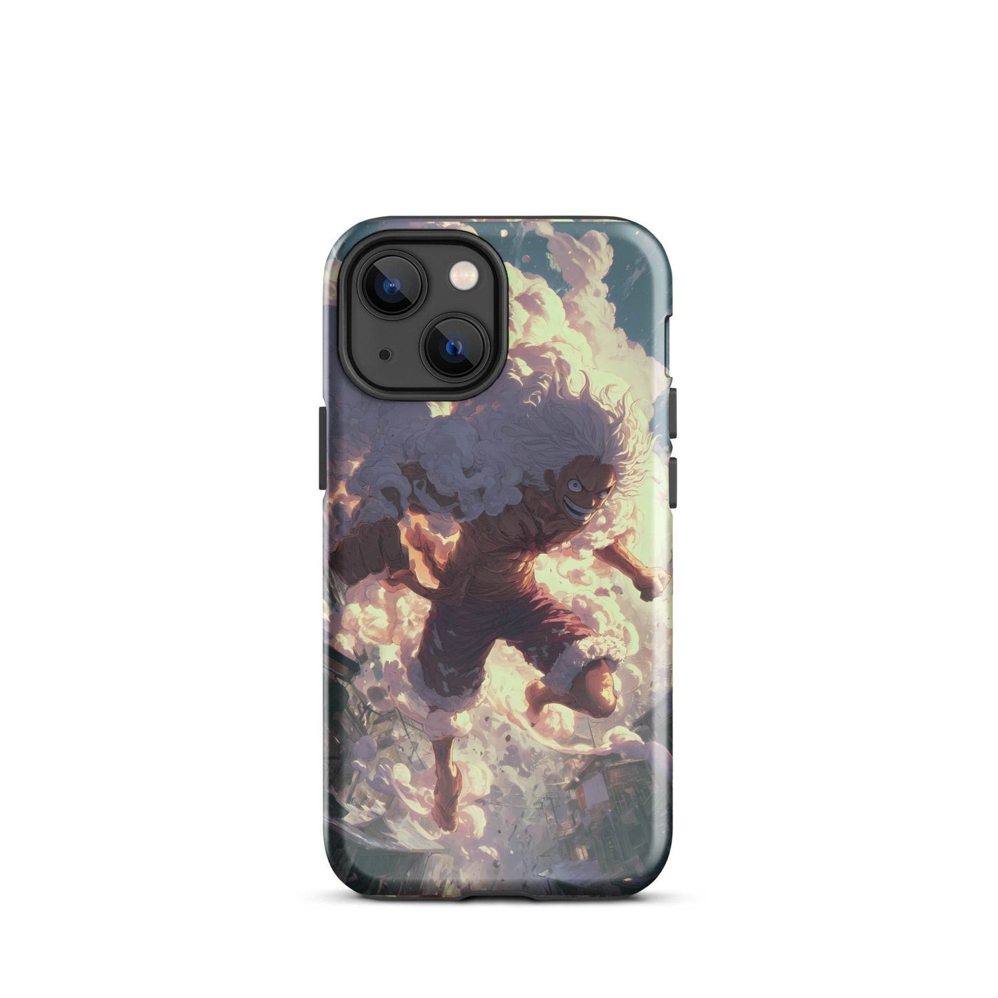 Monkey D Luffy Gear 5 Sun God Nika, One Piece Anime Tough Case for iPhone® - Chromavolt