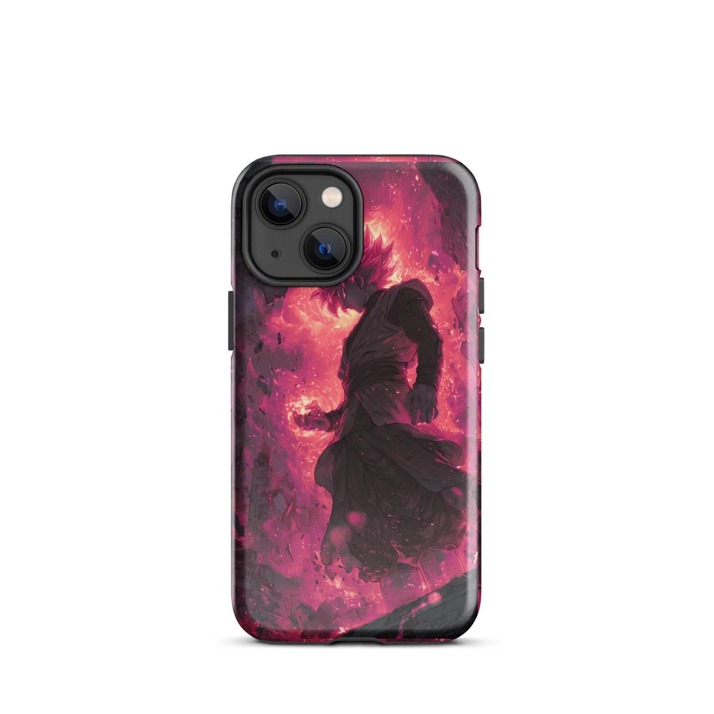 Zamasu Goku Black, Pink Rose Super Saiyan Dragon Ball Tough Case for iPhone® - Chromavolt